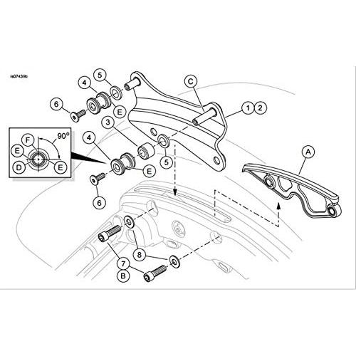 Soporte de Equipaje Trasero HK-USMOTO para Motocicleta 2014-2023