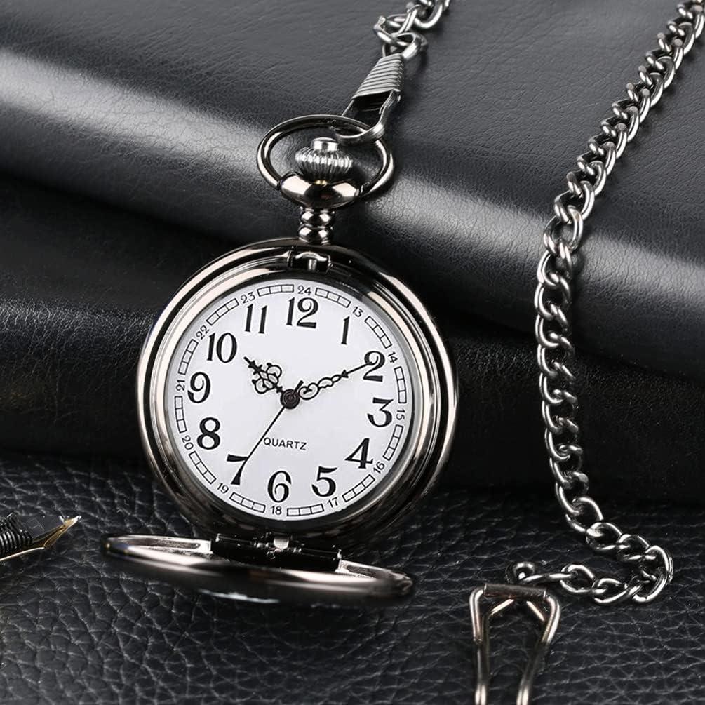 Reloj de Bolsillo Guangstore con Moneda para Veteranos