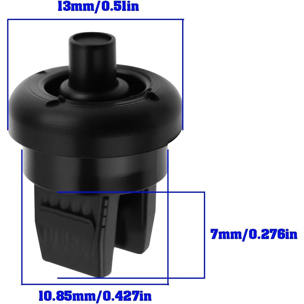 Clip de Fijación de Correa de Equipaje Briny River 8PCS