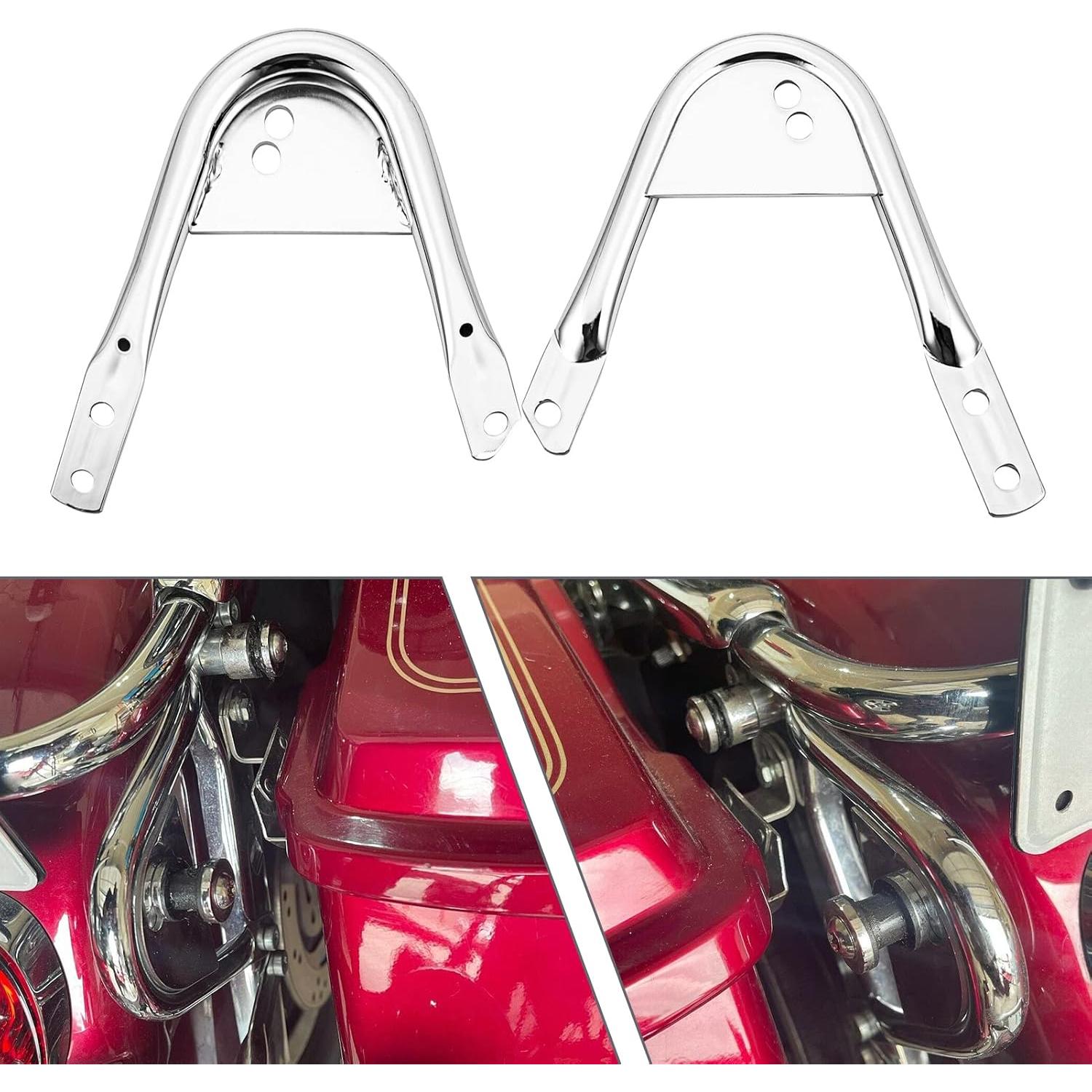 Kit de Soporte de Equipaje Desmontable Mofun para Harley 1997-2008