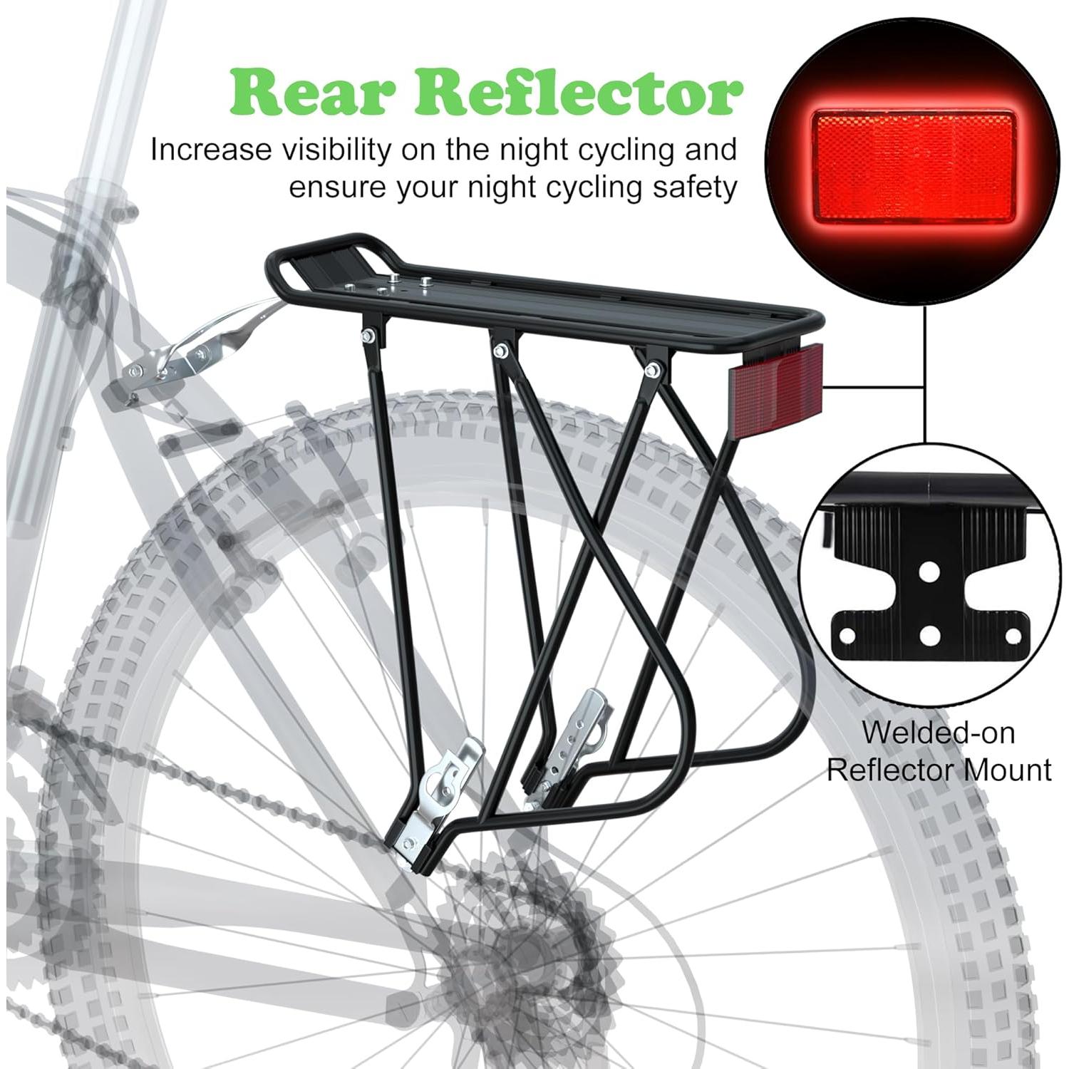 Portaequipajes de Bicicleta RELIANCER Ajustable 55 lbs