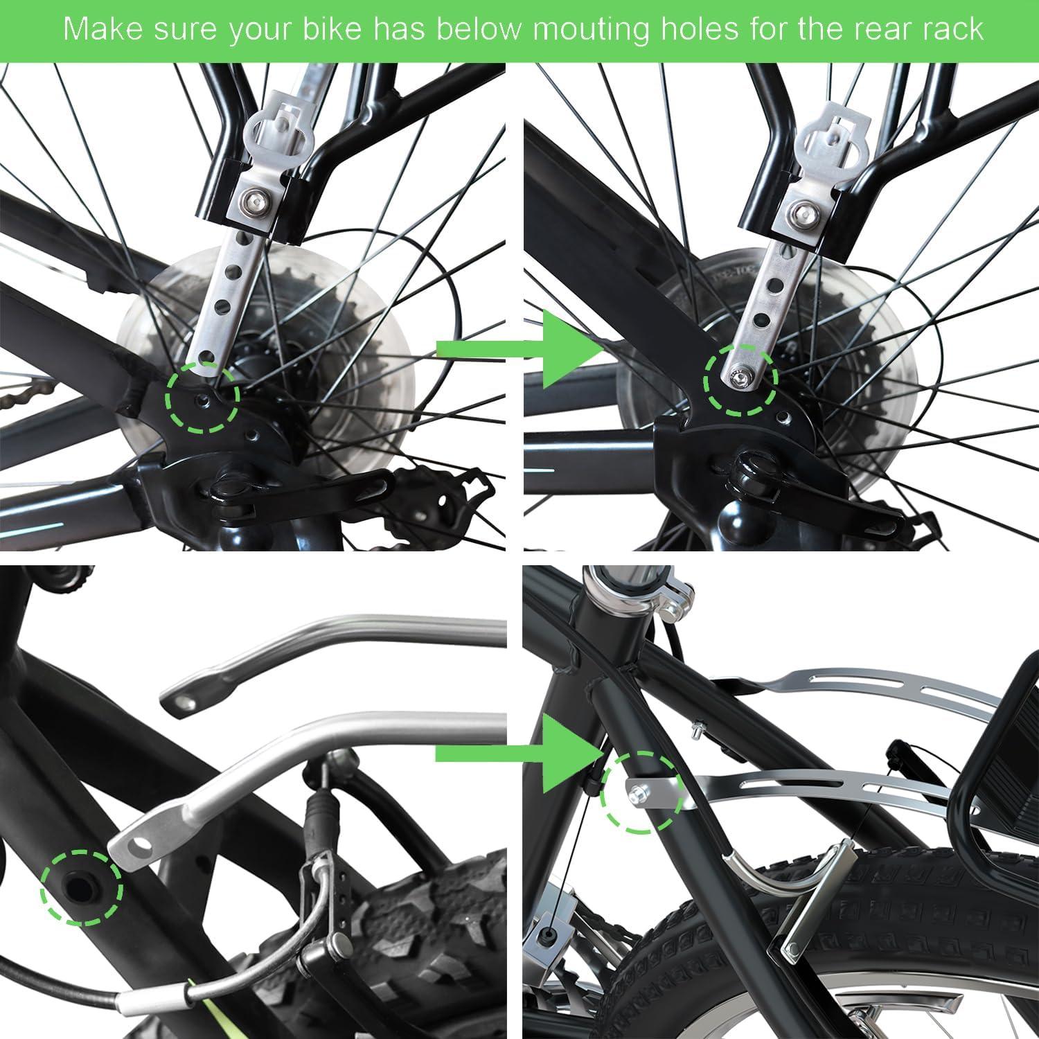 Portaequipajes de Bicicleta RELIANCER Ajustable 55 lbs