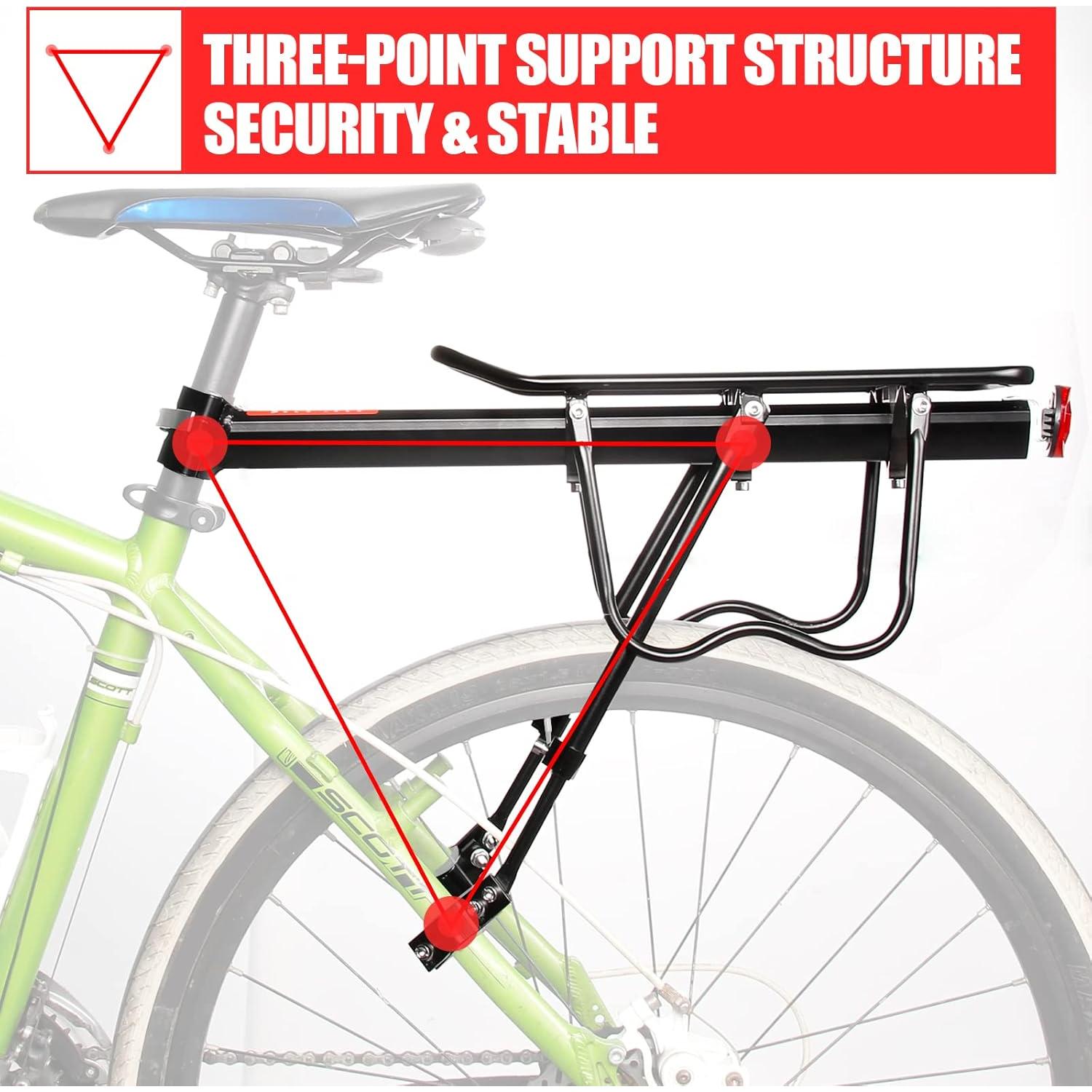 Portaequipajes Trasero HOMEE Universal 50 kg Ajustable