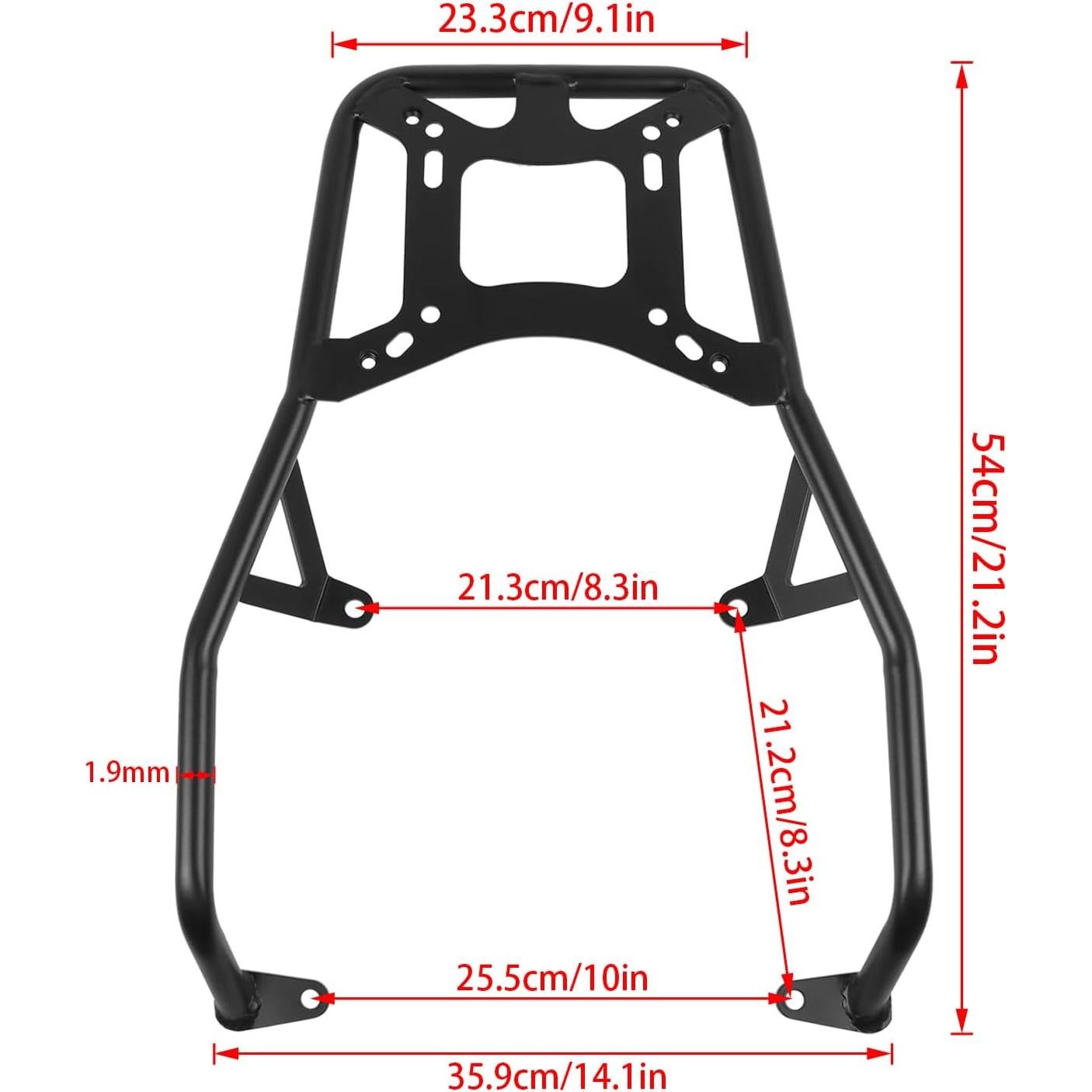 Soporte de Equipaje Trasero WORLDMOTOP para Harley PAN America 1250
