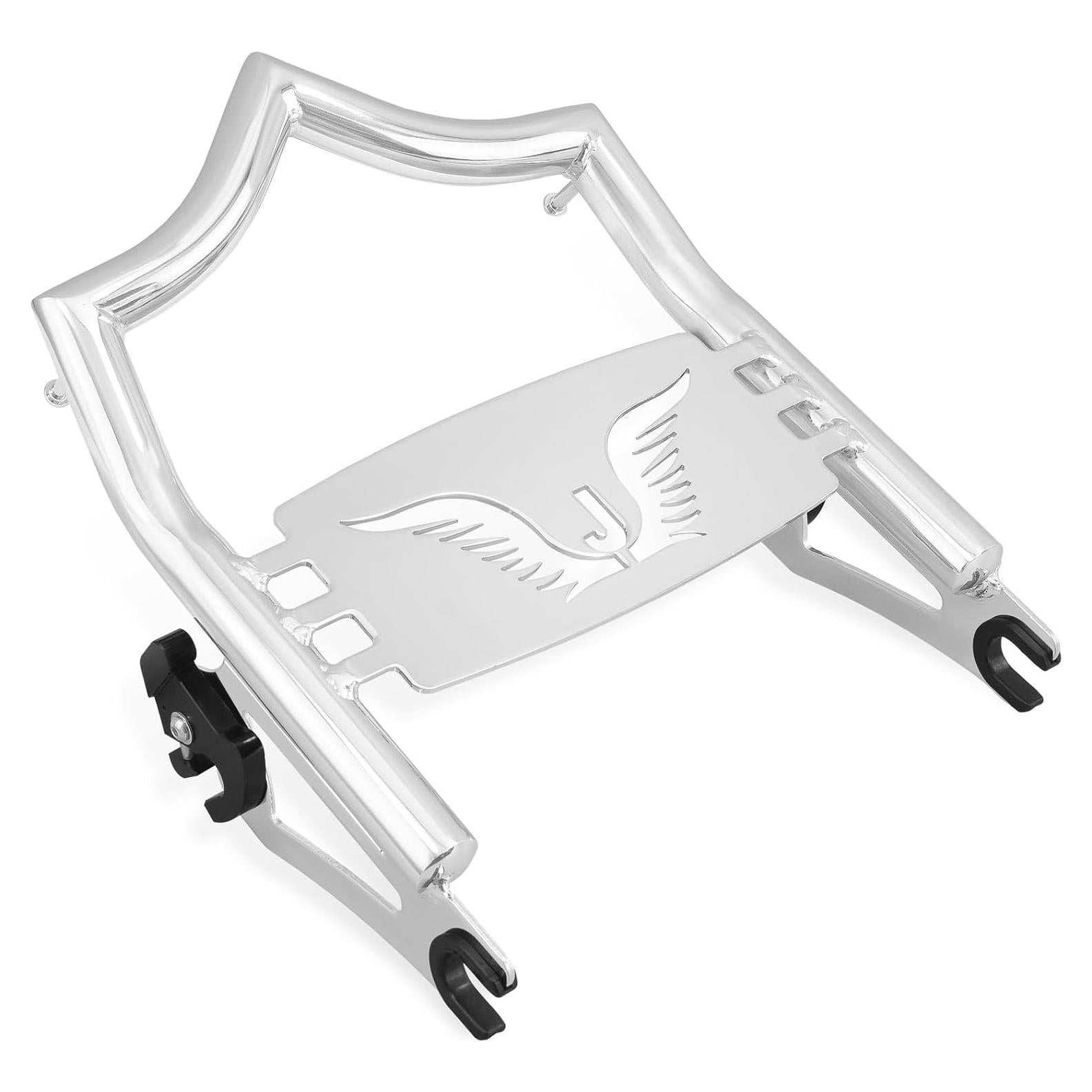 Portaequipajes Desmontable NOVALLA para Harley 2009-2025 Cromo