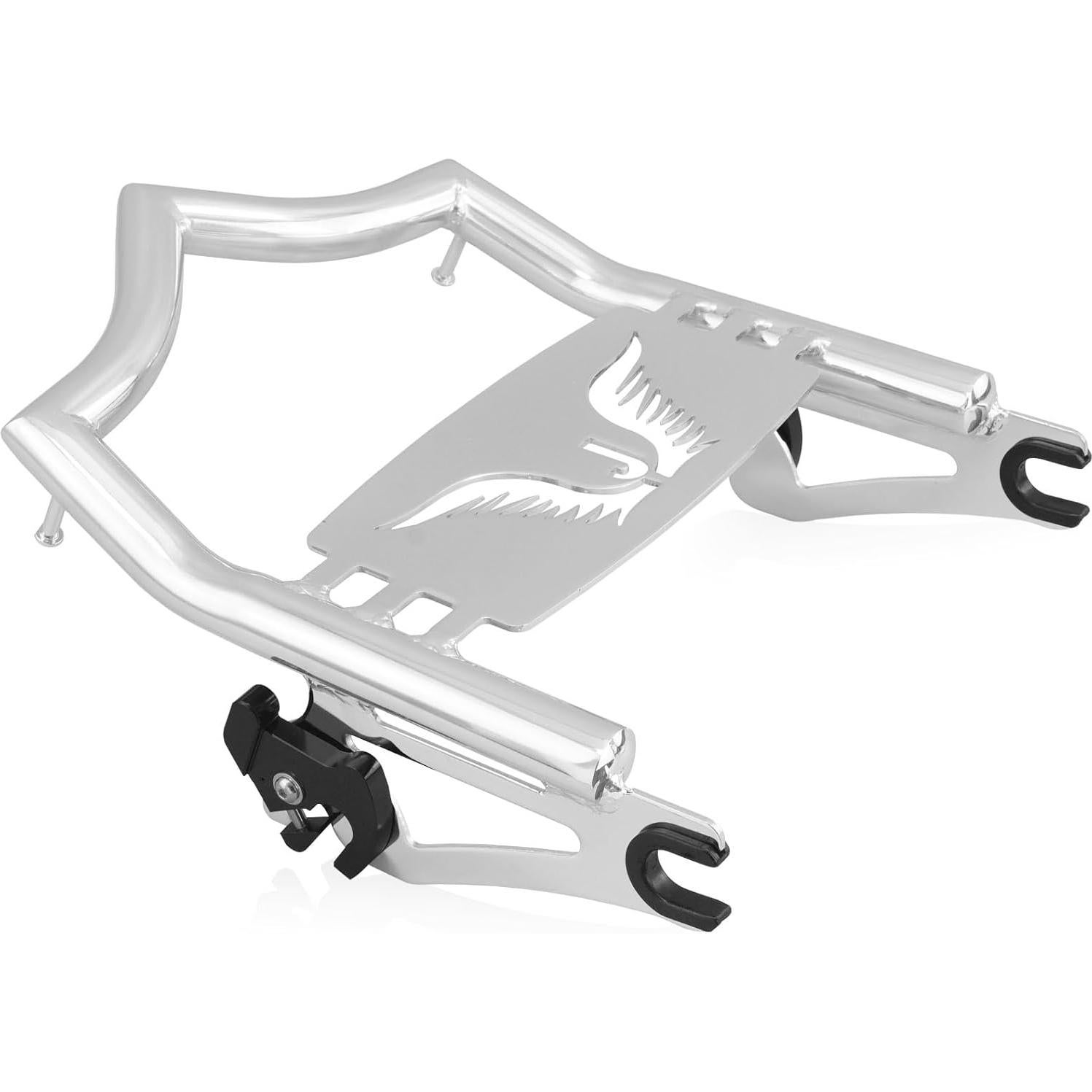 Portaequipajes Desmontable NOVALLA para Harley 2009-2025 Cromo