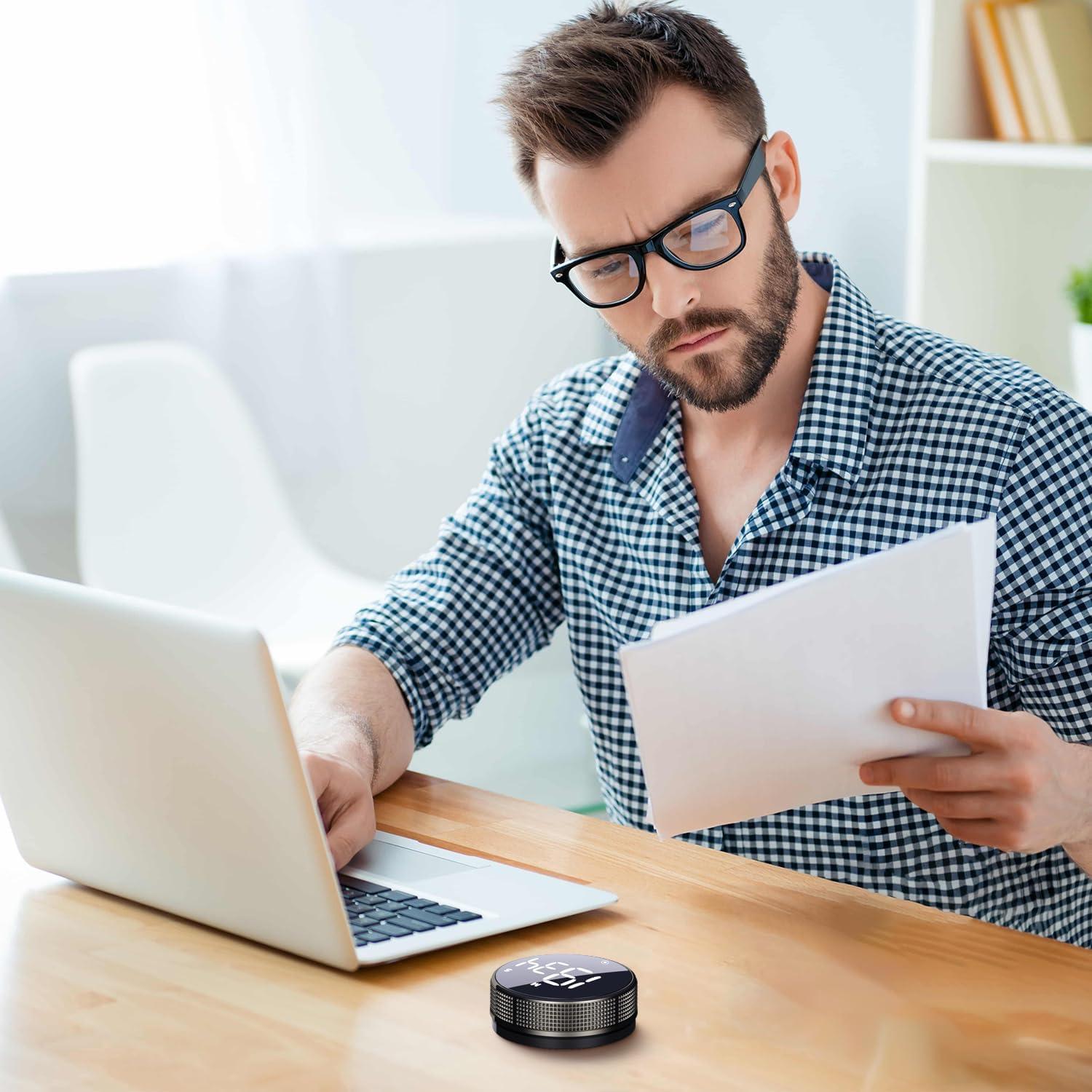 Temporizador Digital LED BlueSnail 3" Multifuncional