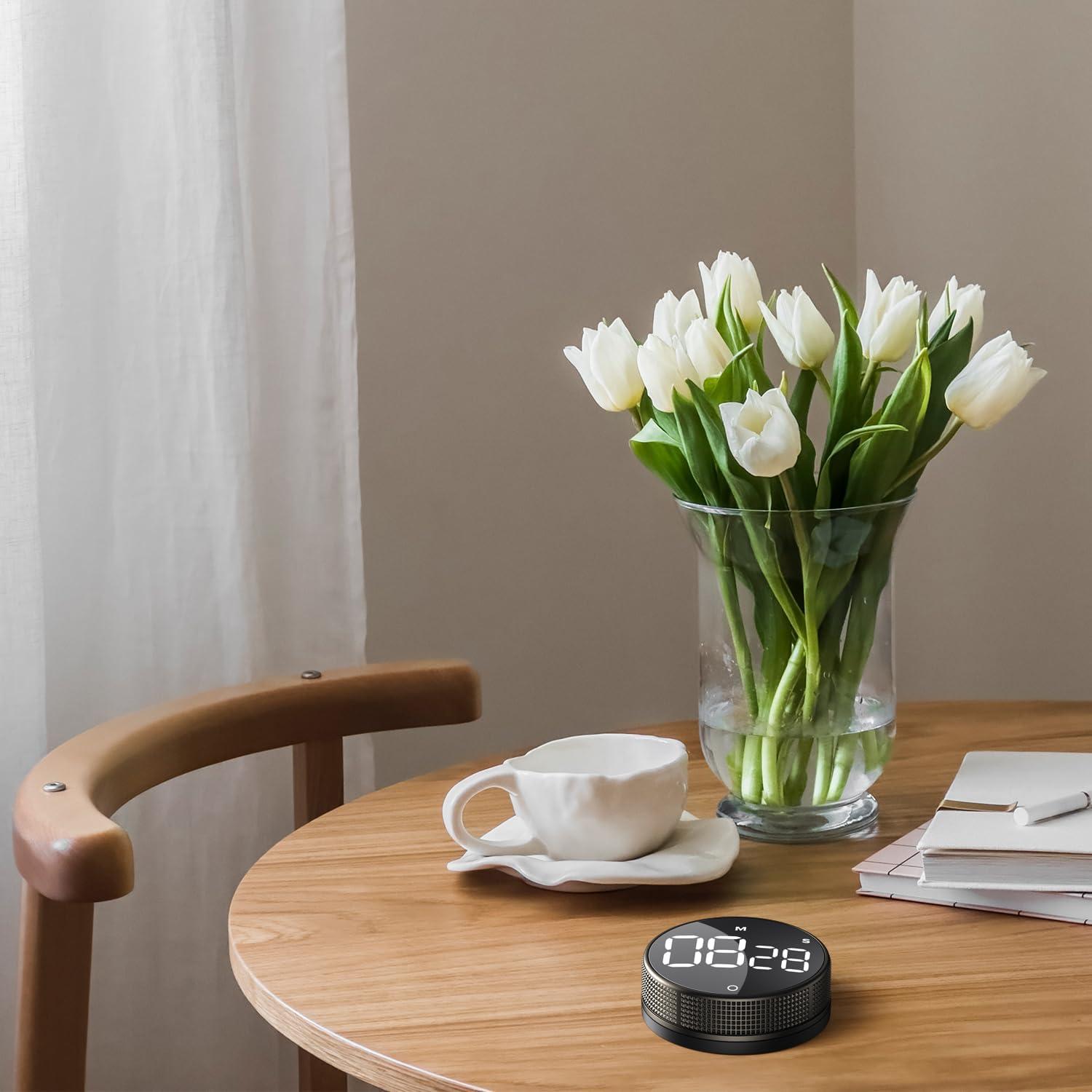 Temporizador Digital LED BlueSnail 3" Multifuncional