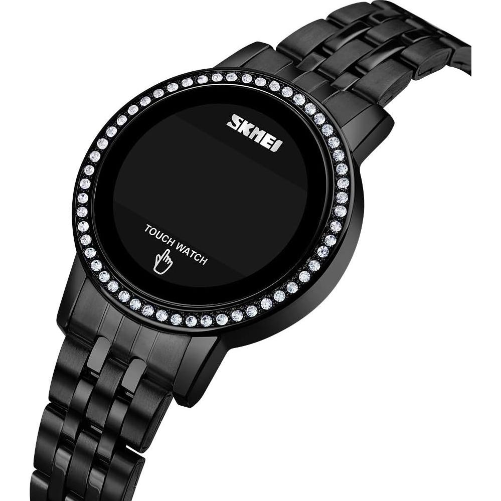 Reloj Digital Zolohoni Acero Inoxidable Pantalla LED 32mm