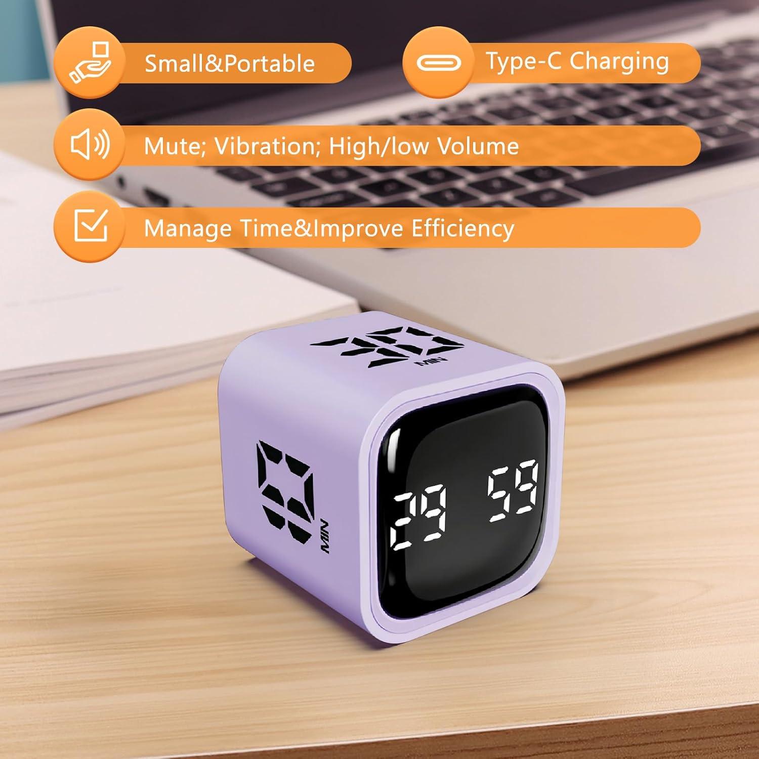 Temporizador Cubo Multifuncional GuDoQi 5-60 Min Silencioso