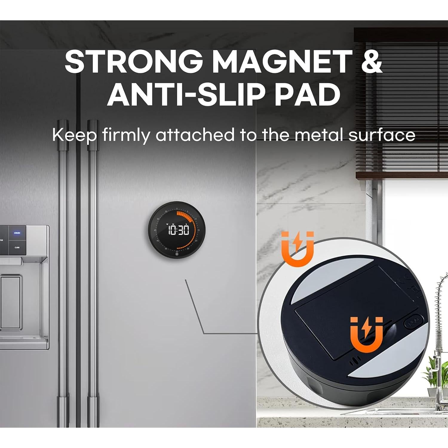 Temporizador Digital Visual CREAVIVA 60 Minutos Pantalla Grande