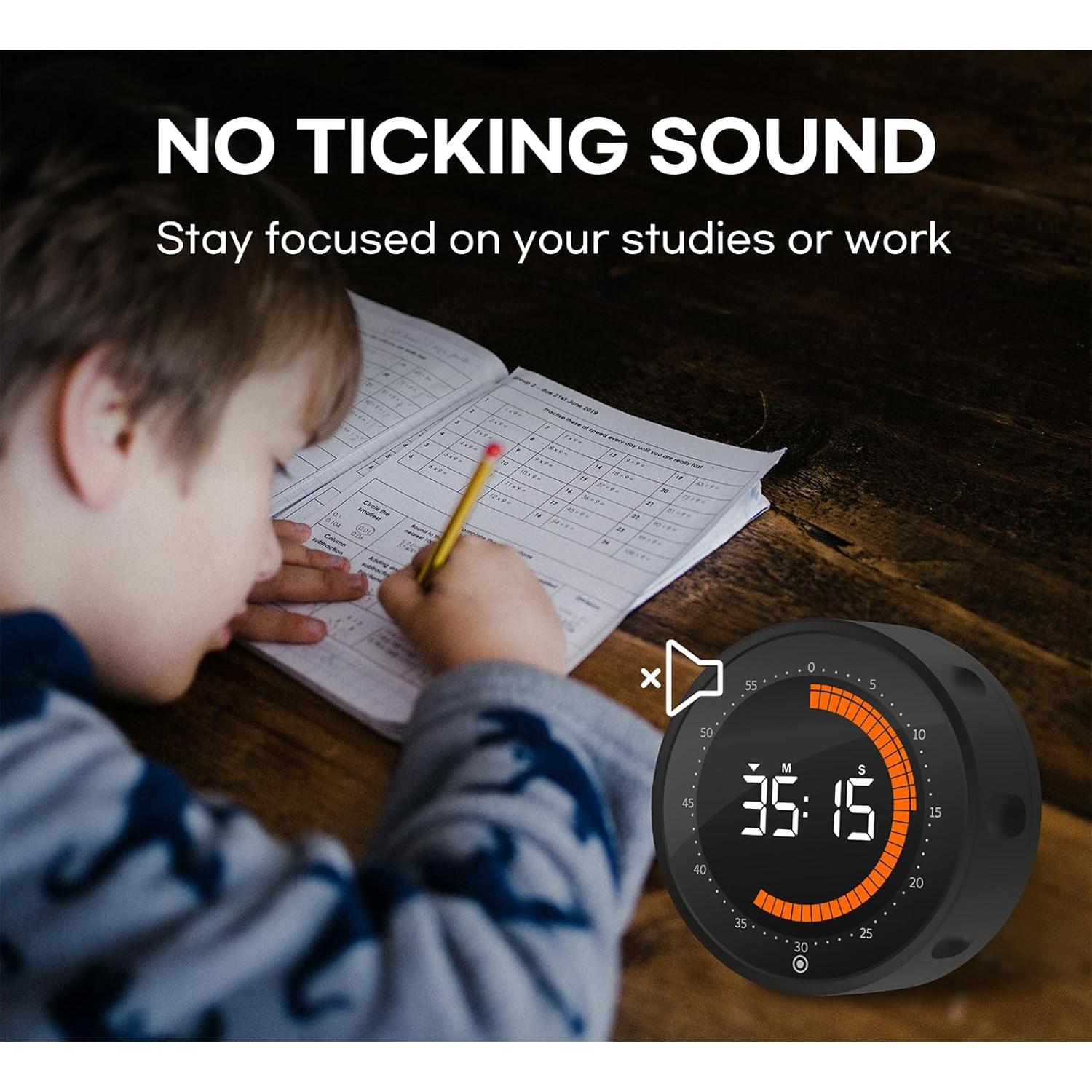 Temporizador Digital Visual CREAVIVA 60 Minutos Pantalla Grande