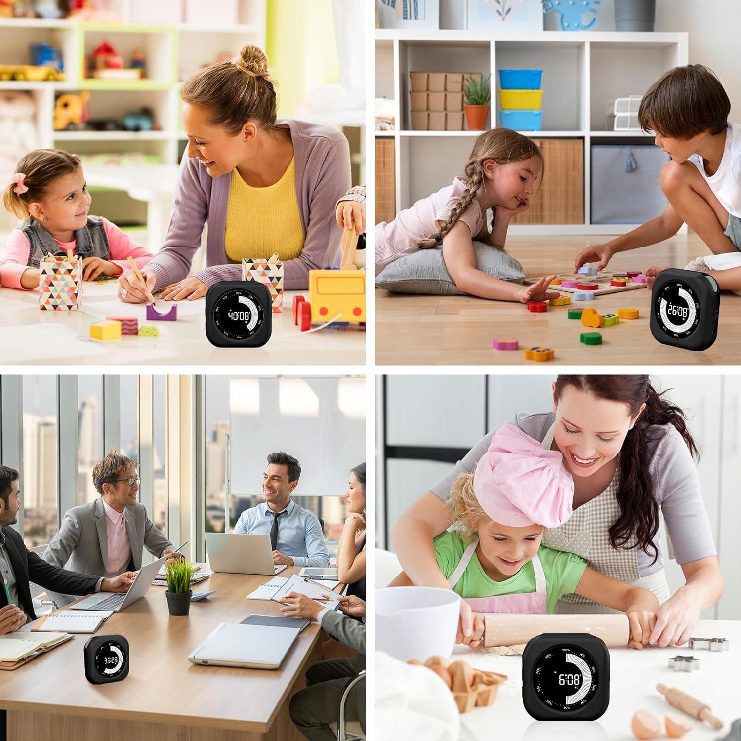 Temporizador Visual PERSUPER Recargable 10 Horas Magnético