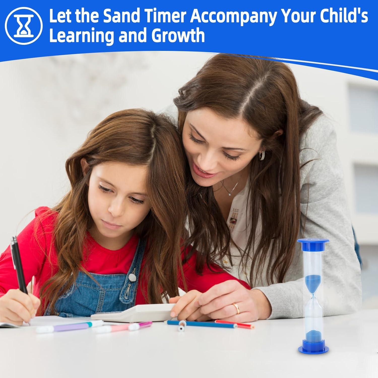 Reloj de Arena I-MART 6 Pcs 1 Minuto Azul Plástico