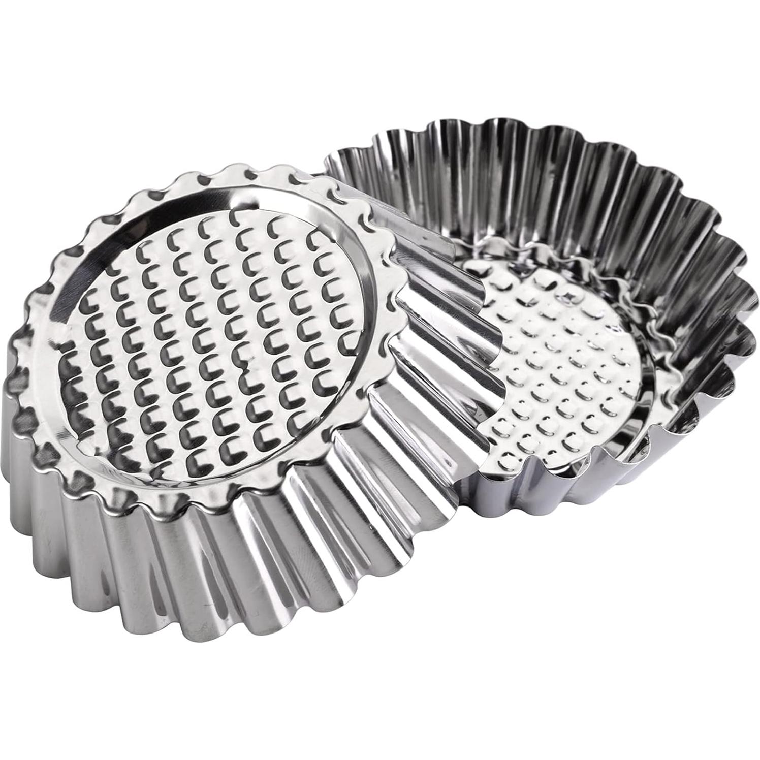 Molde para Tartas de Huevo Dicunoy 30 Piezas 9,65 cm