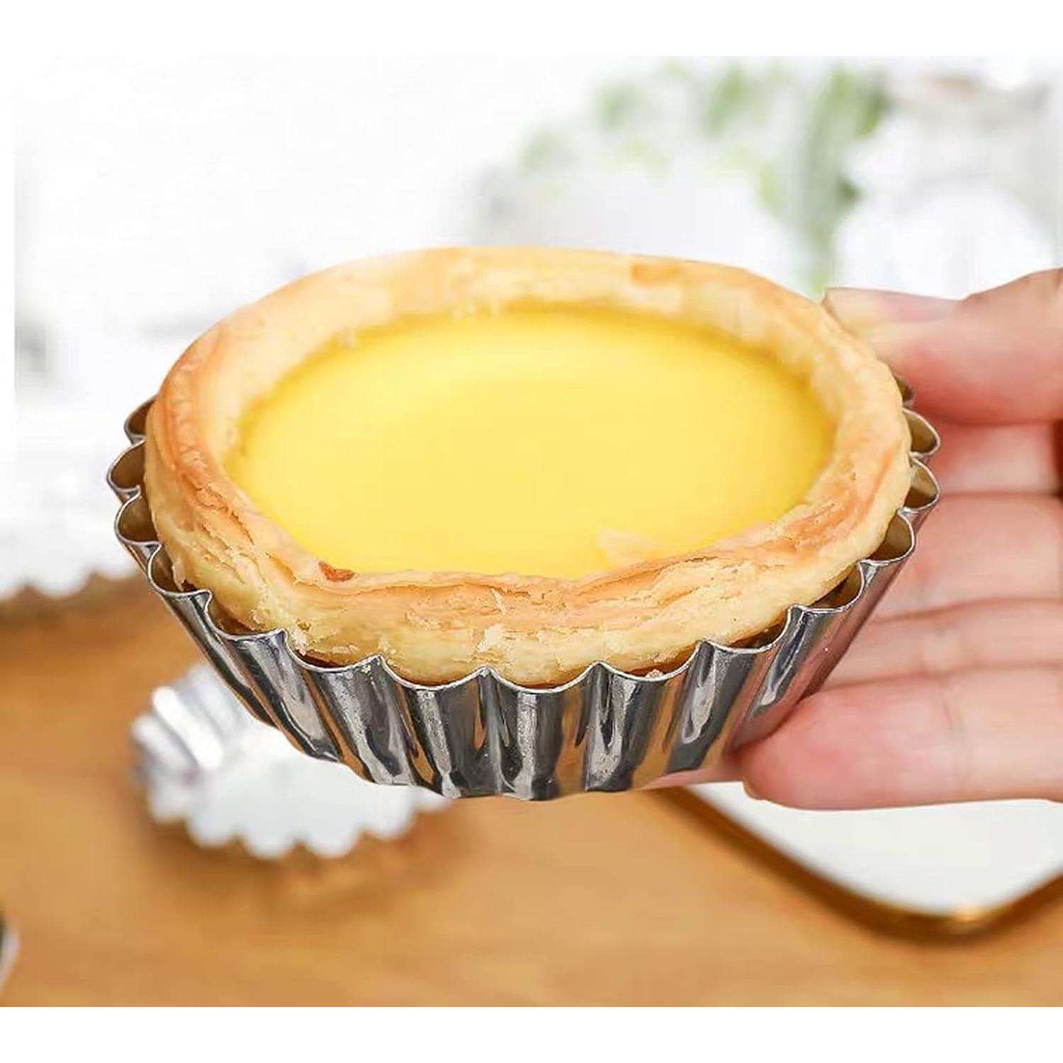 Molde para Tartas de Huevo Dicunoy 30 Piezas 9,65 cm