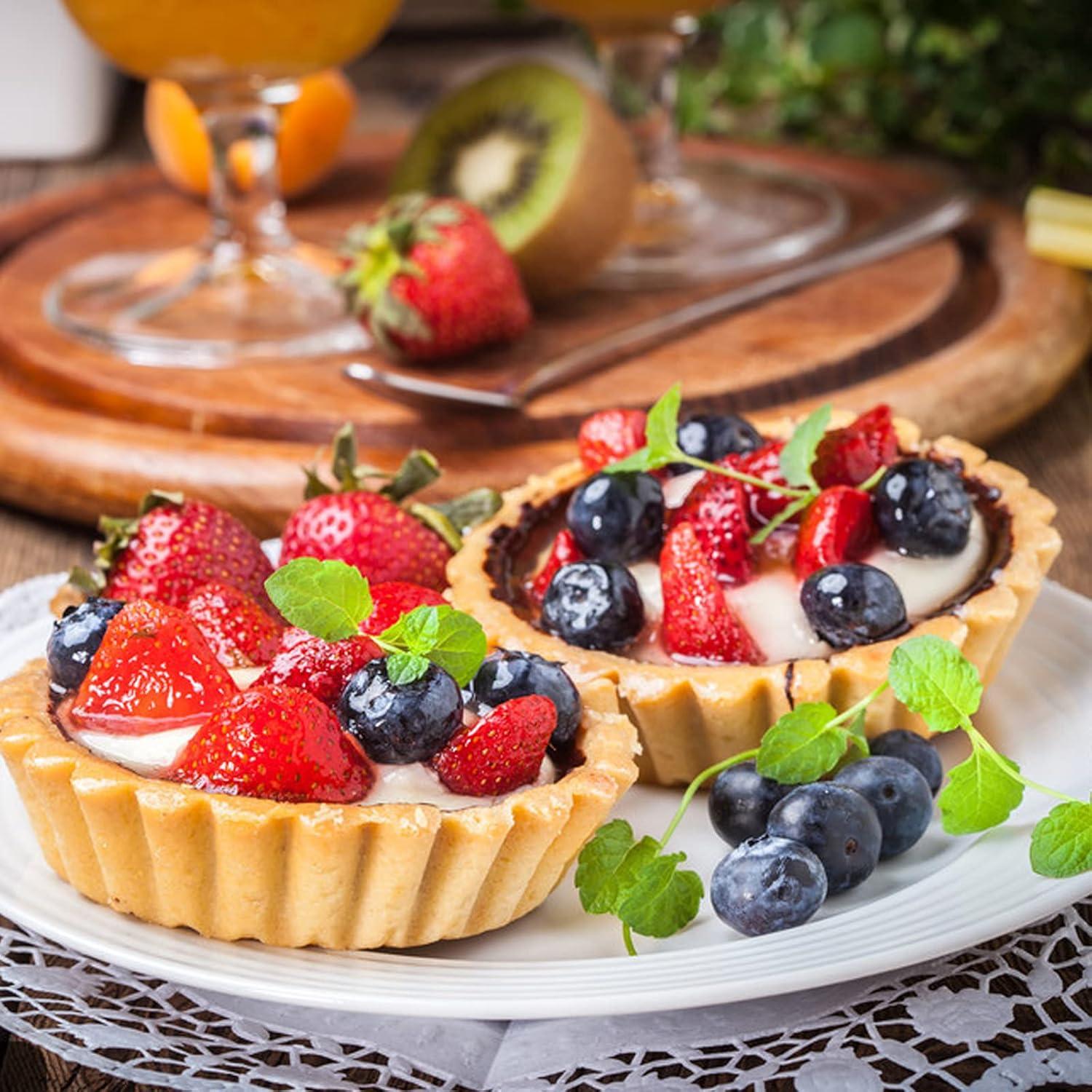 Molde para Tartas de Huevo Dicunoy 30 Piezas 9,65 cm