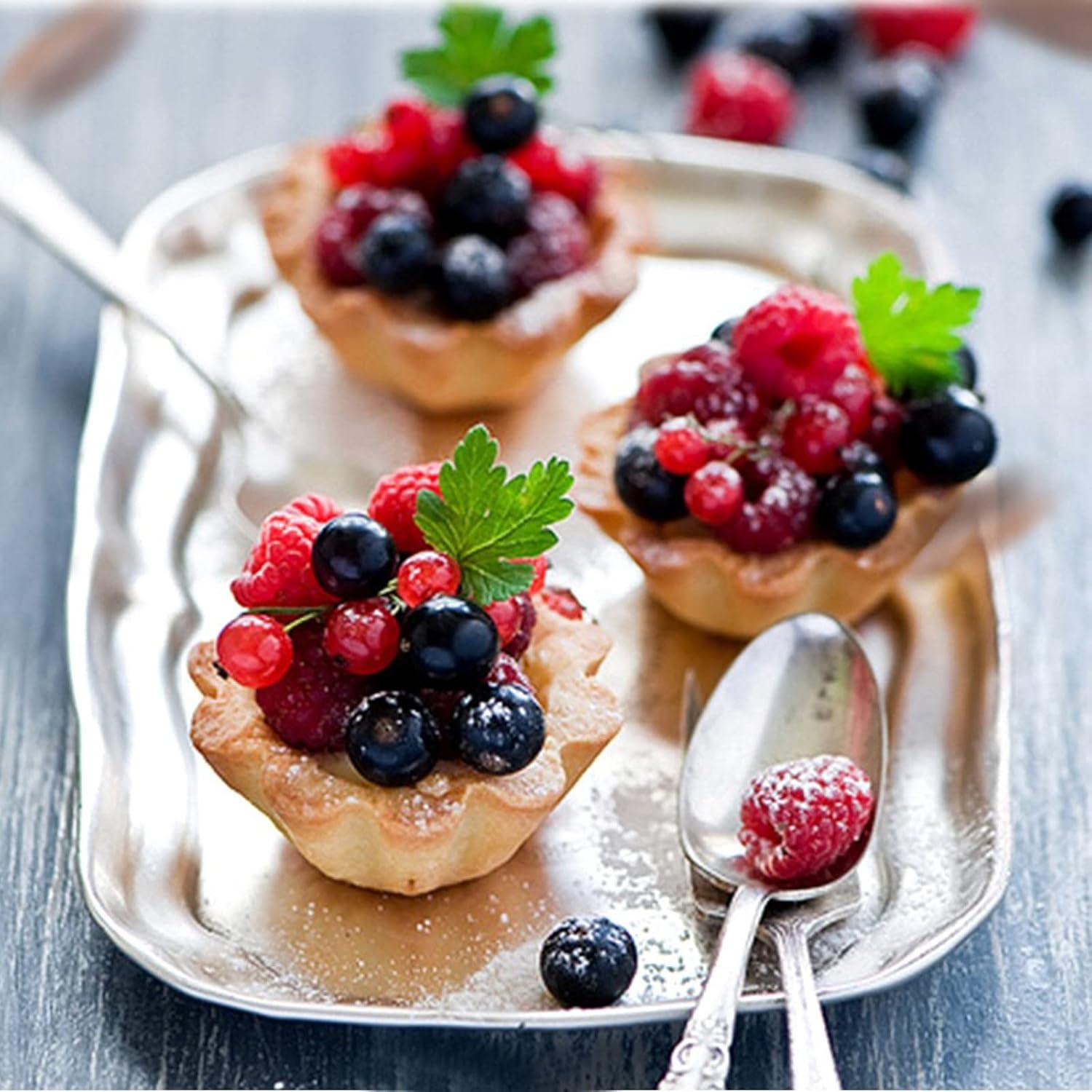 Molde para Tartas de Huevo Dicunoy 30 Piezas 9,65 cm