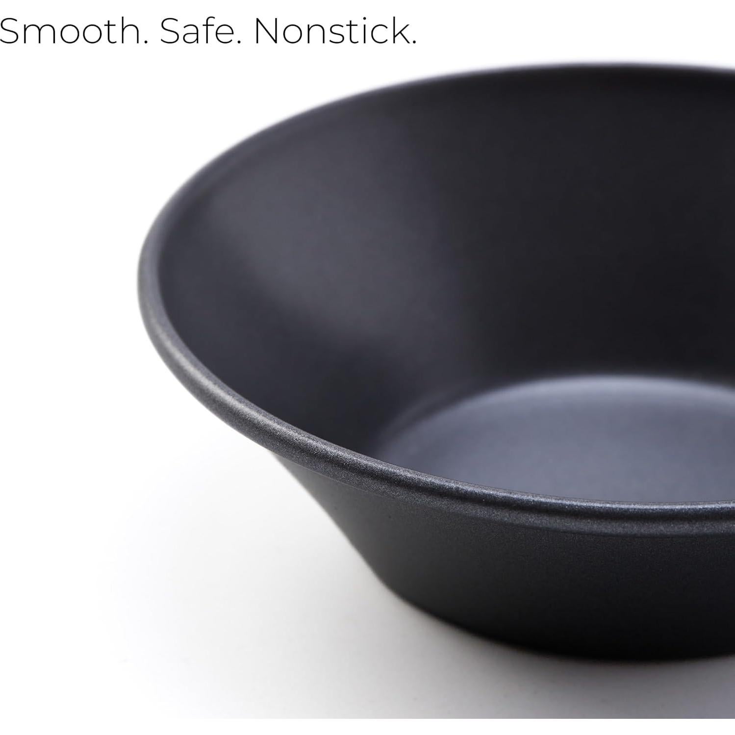 Moldes de Pastel de Nata Xylarnoveth 8 Piezas Acero Carbono