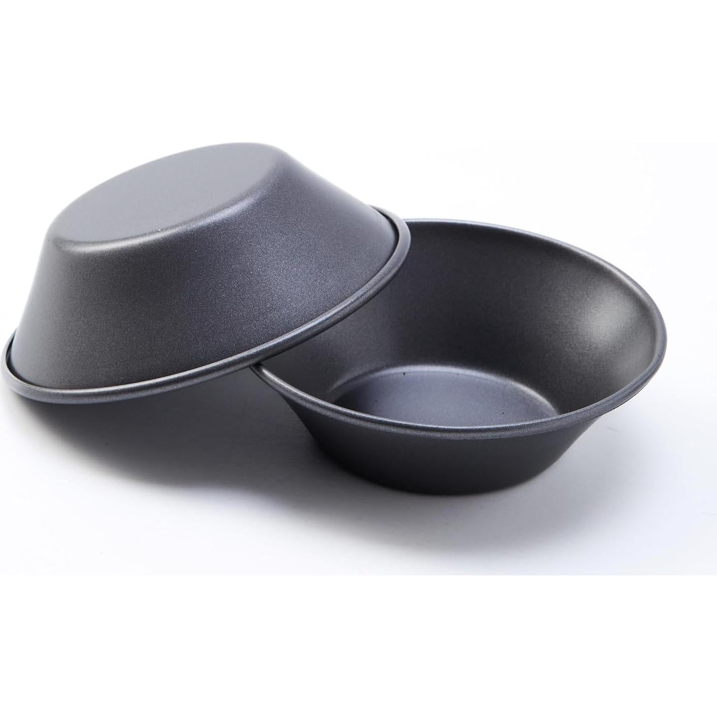 Moldes de Pastel de Nata Xylarnoveth 8 Piezas Acero Carbono