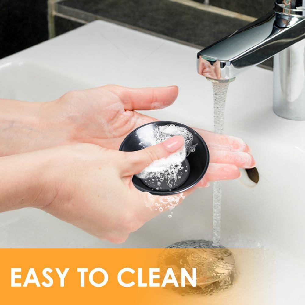 Juego de 4 moldes para tartas mini Quyimy 8cm antiadherentes