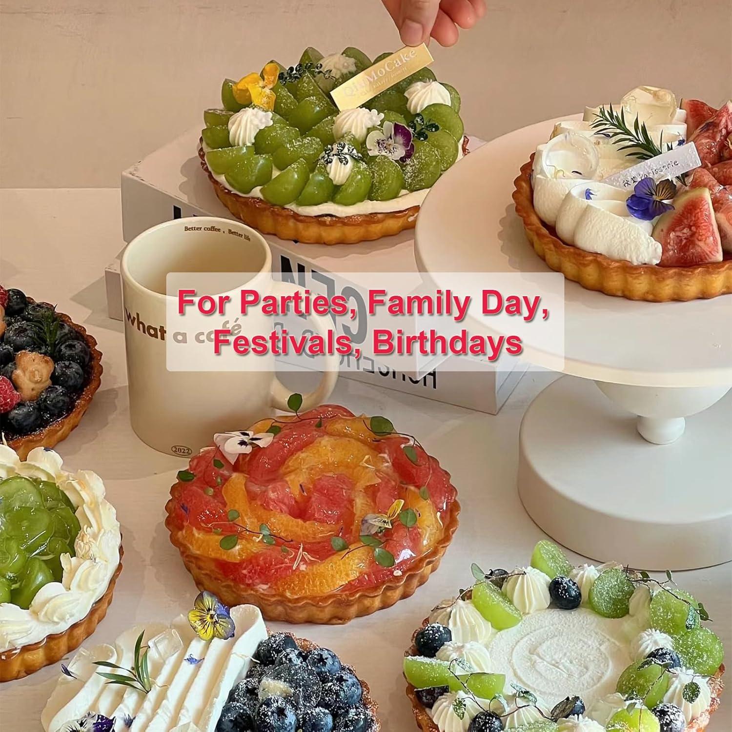 Moldes para Tartas Redondos Yamteck 12cm 6 Piezas Antiadherente