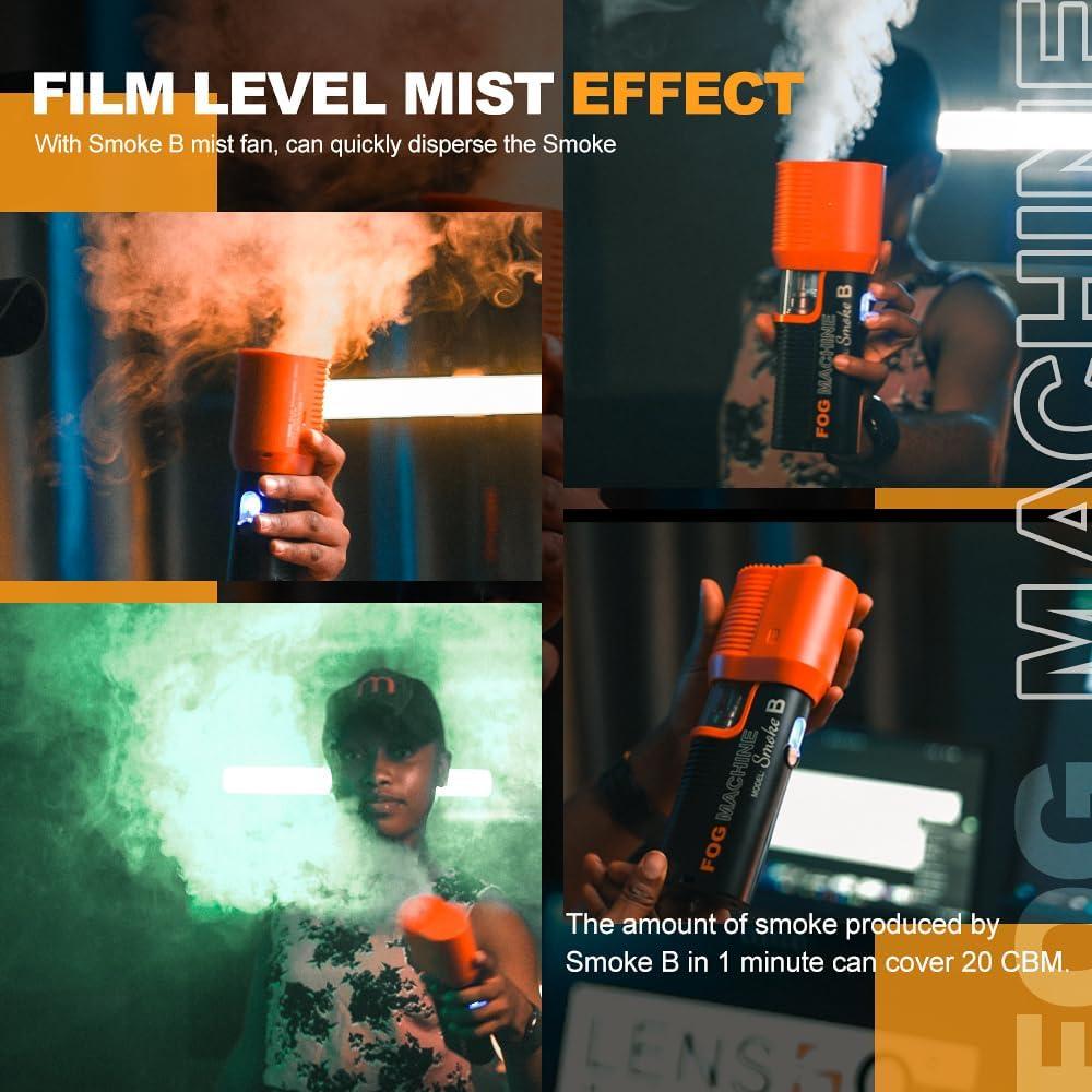 Máquina de Humo LENSGO B 40W Control Remoto Portátil