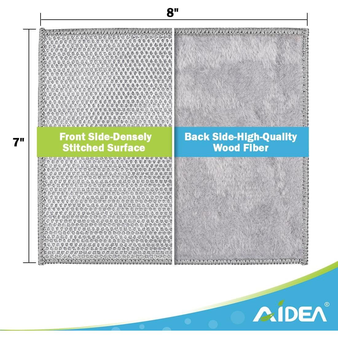 Trapo de Cocina Multiusos AIDEA 8PK Lavable 20x17 cm