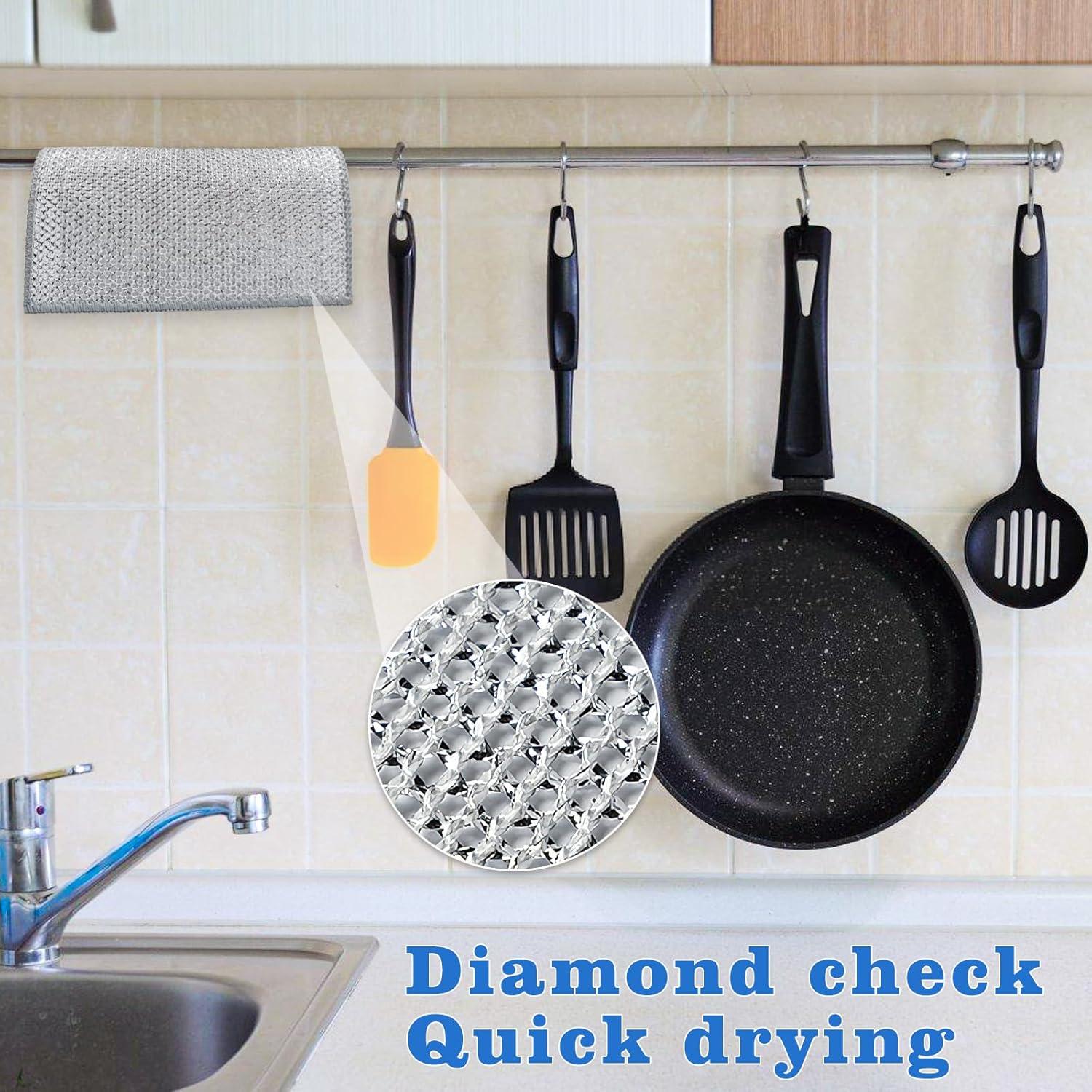 Paño de Cocina Nokiils 5 Pcs Multifuncional Sin Rayones