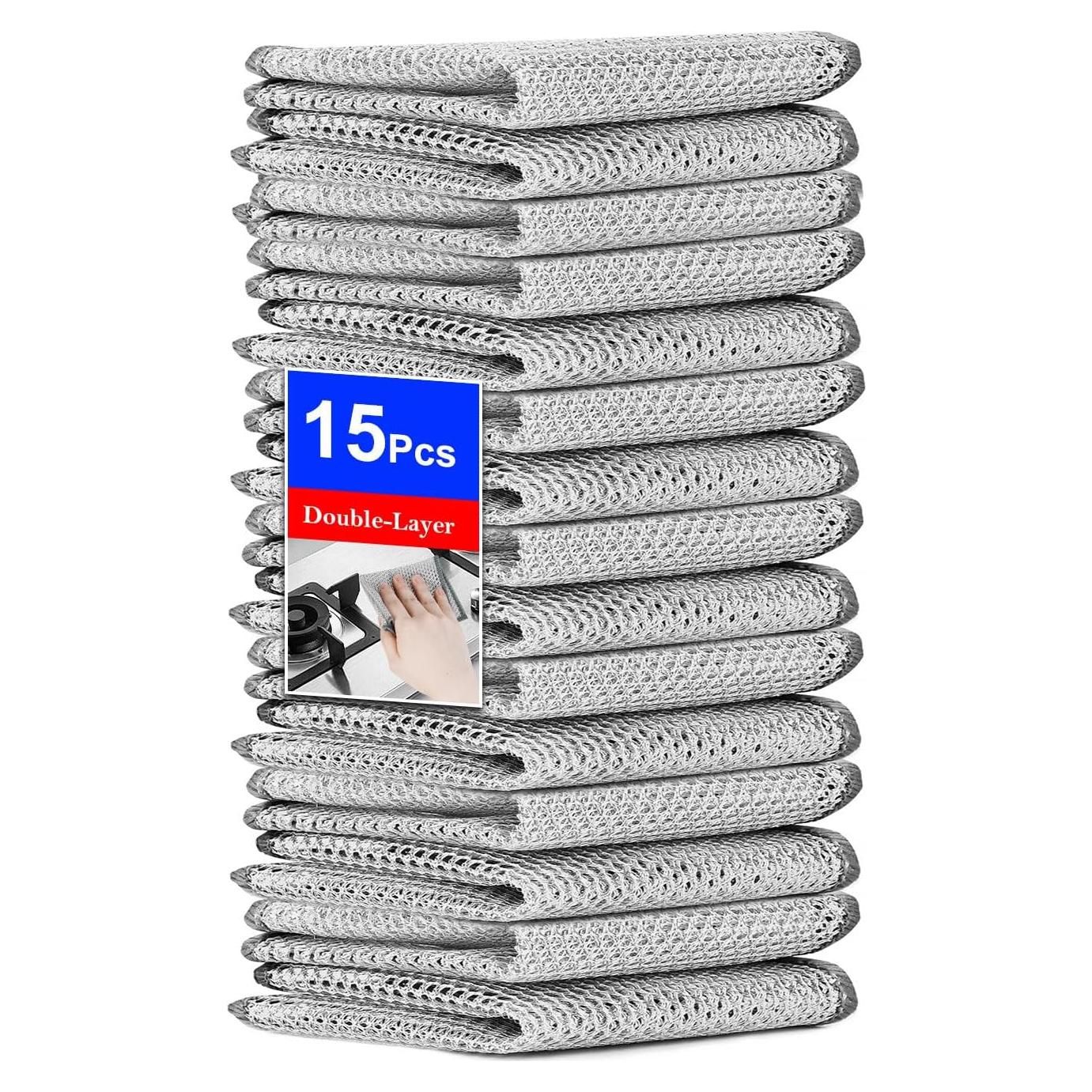 Estropajos de Limpieza UFOGIFF 15 Piezas No Rayantes