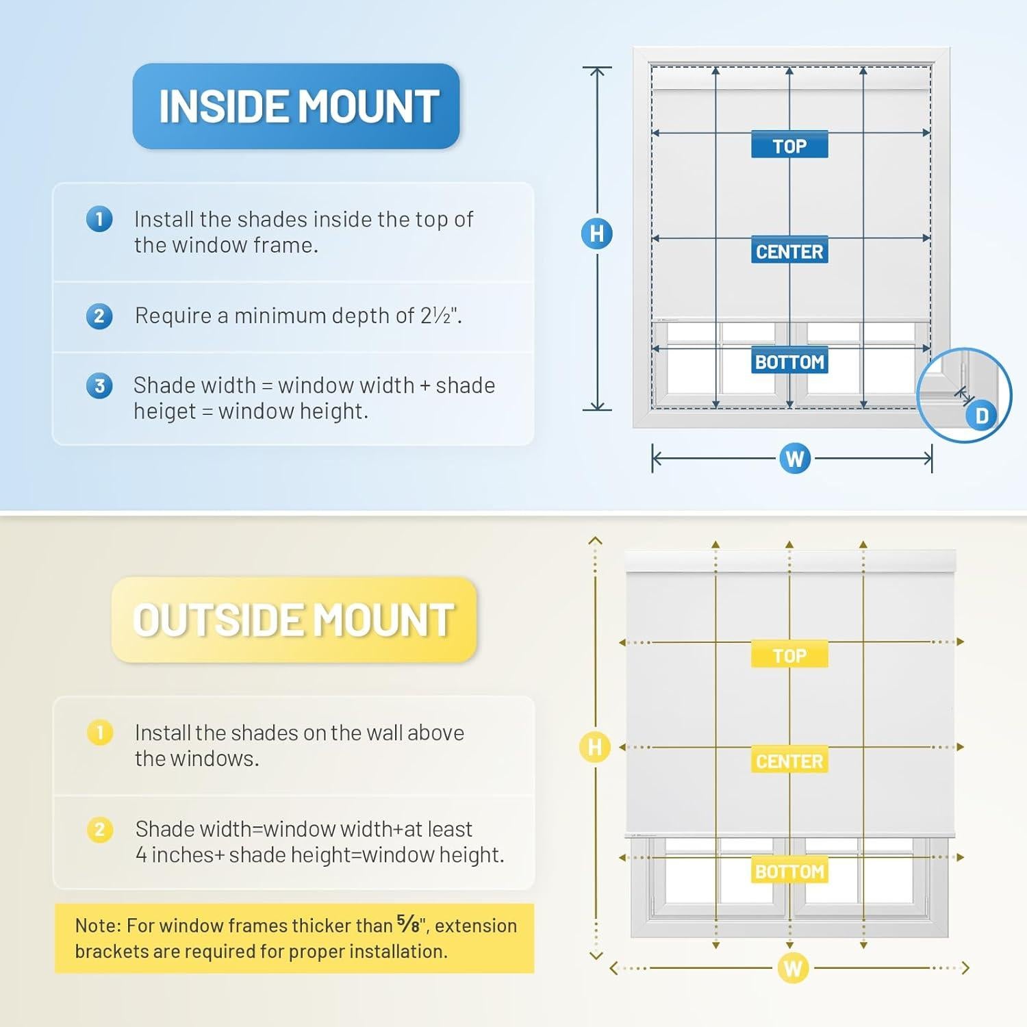 Persianas Motorizadas CITOLEN 34x72 cm Opacas Control Remoto