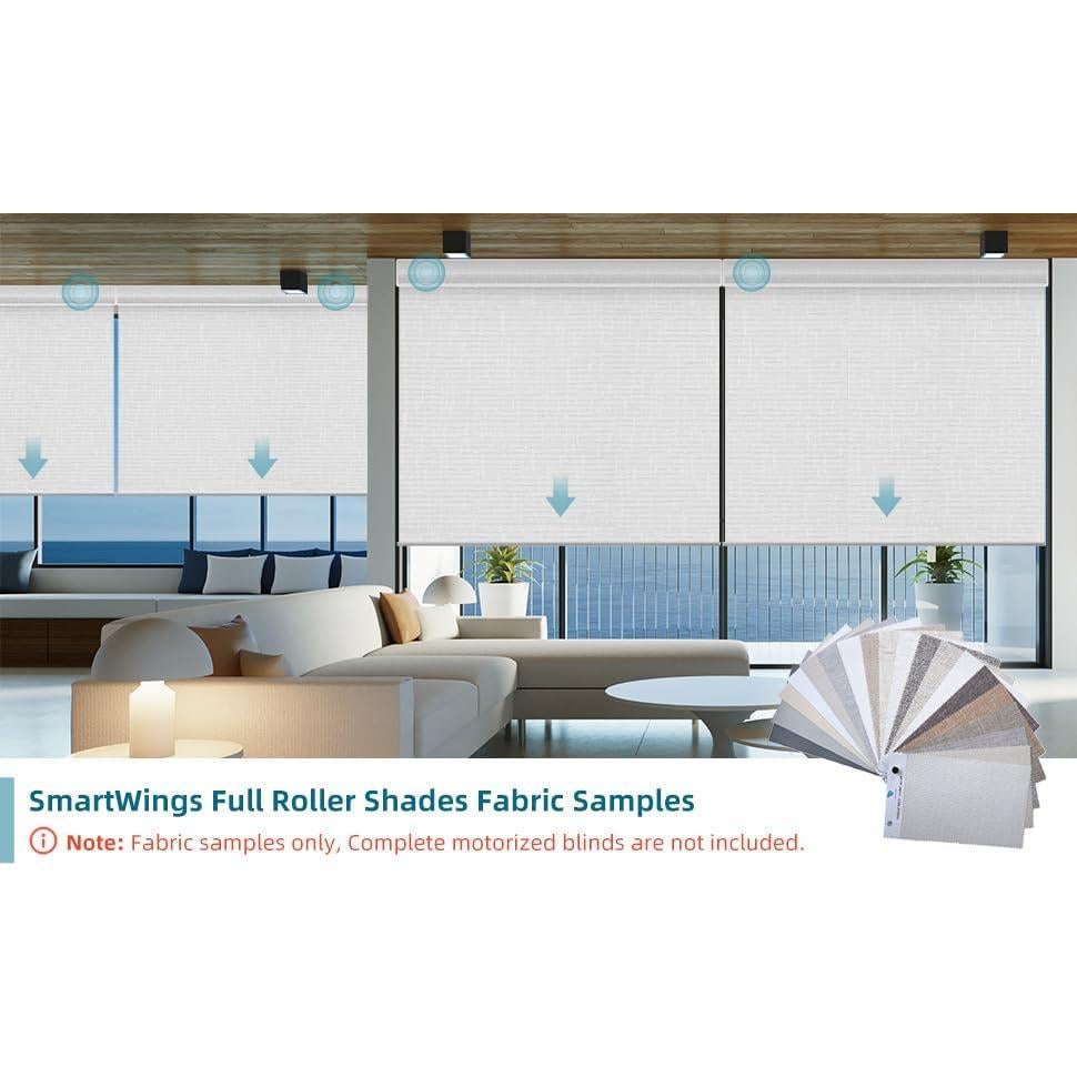 Persianas Motorizadas SmartWings 100% Opacas para Ventanas