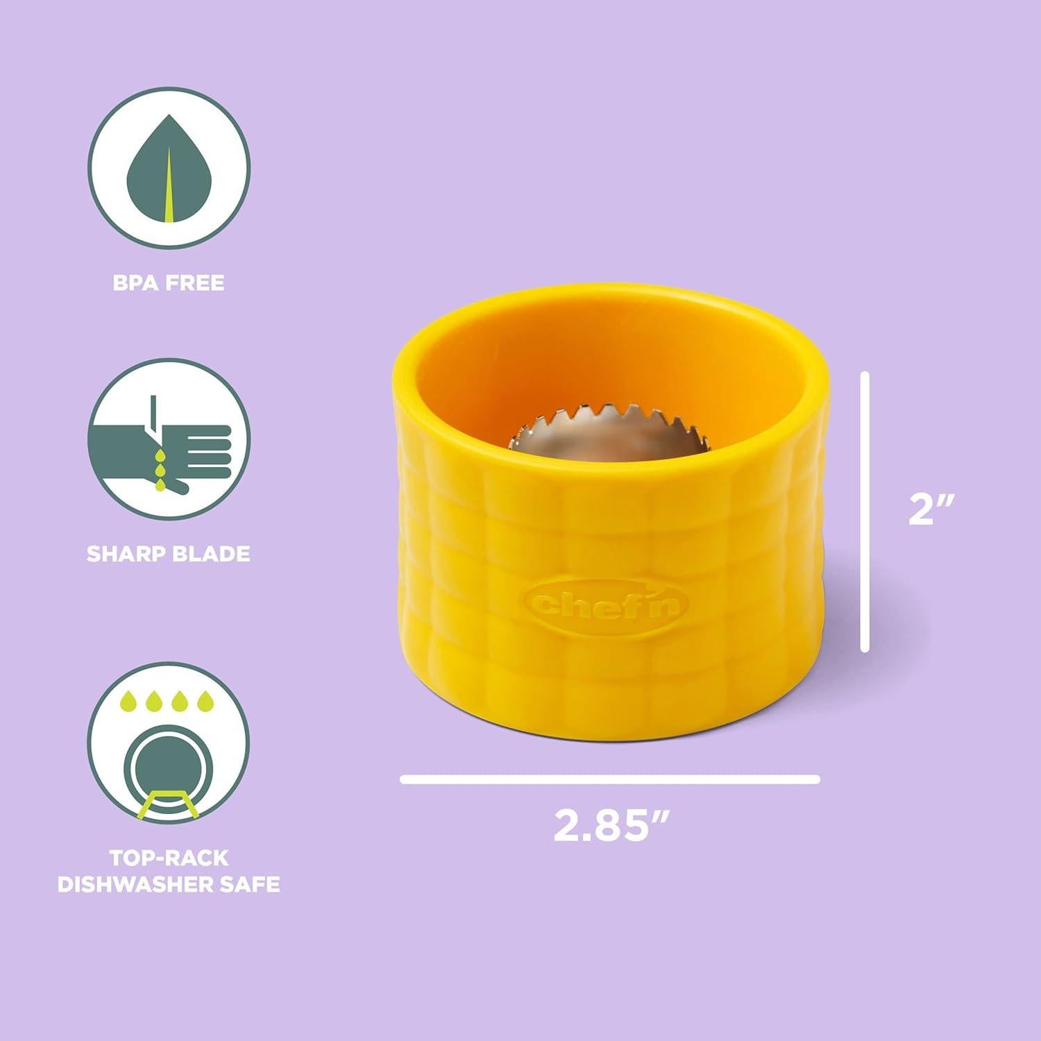 Desgranador de Mazorcas Chef'n 102-812-017 Acero Inoxidable