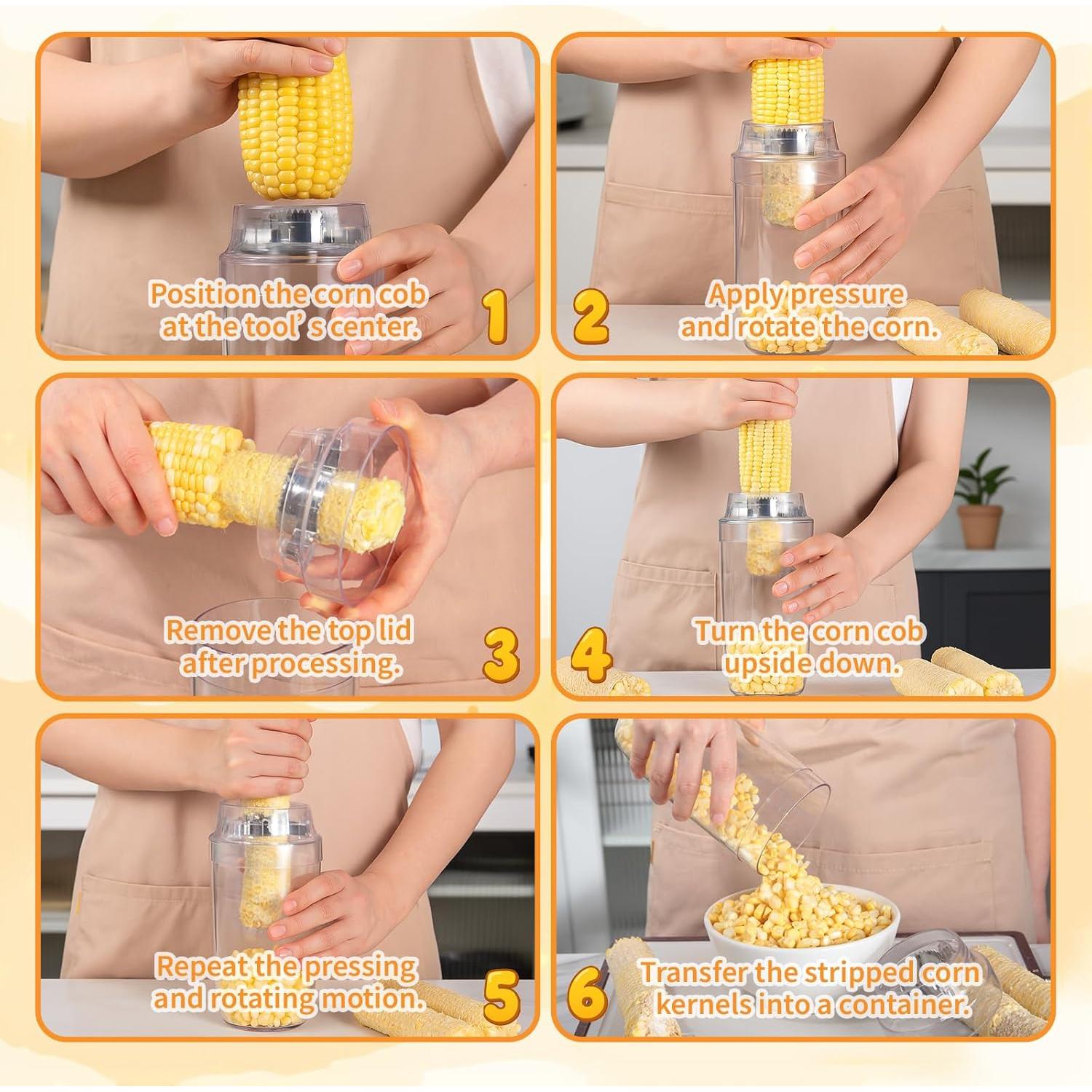 Desgarrador de Mazorcas de Maíz YYP con Tazón Incorporado