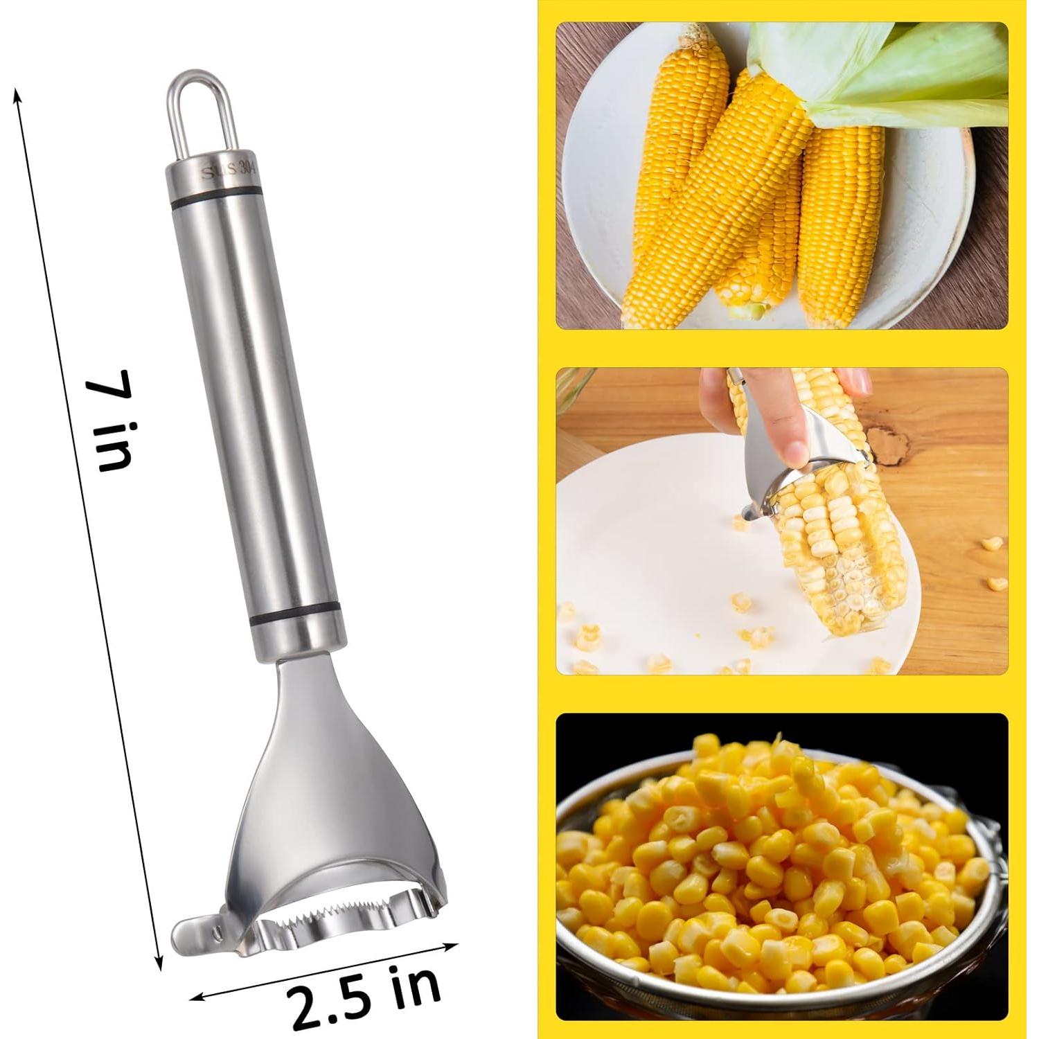 Pelador de Maíz Mooshion Acero Inoxidable 17.78 cm