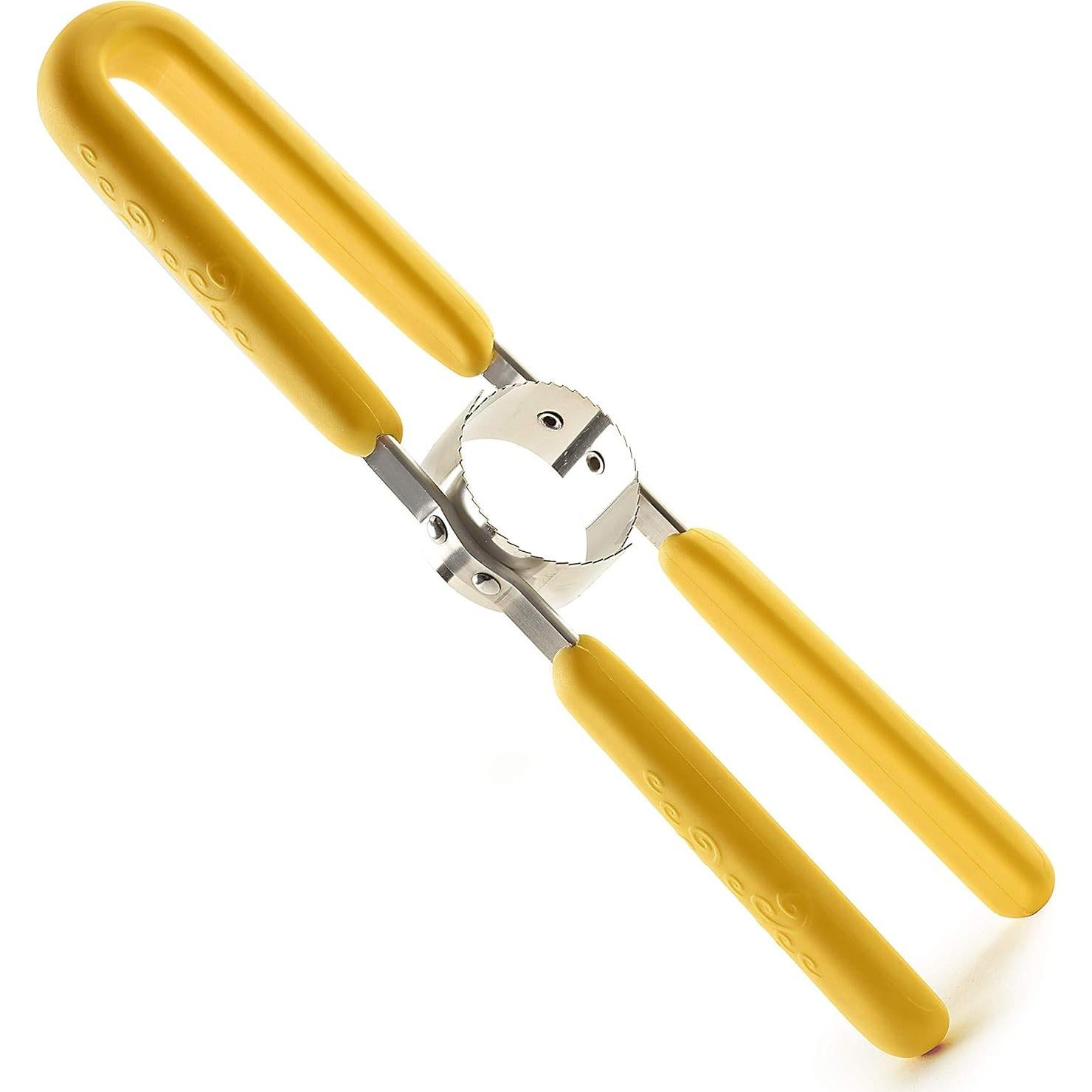 Cortador de Maíz Norpro GripEz, Acero Inoxidable, Amarillo