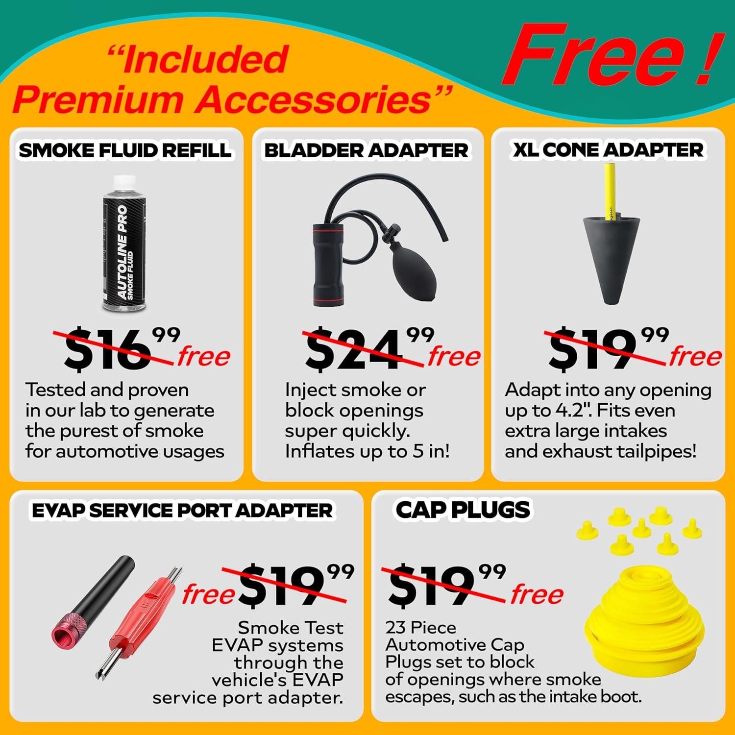 Máquina de Humo AutoLine Pro 3000 con Compresor 3,18 kg