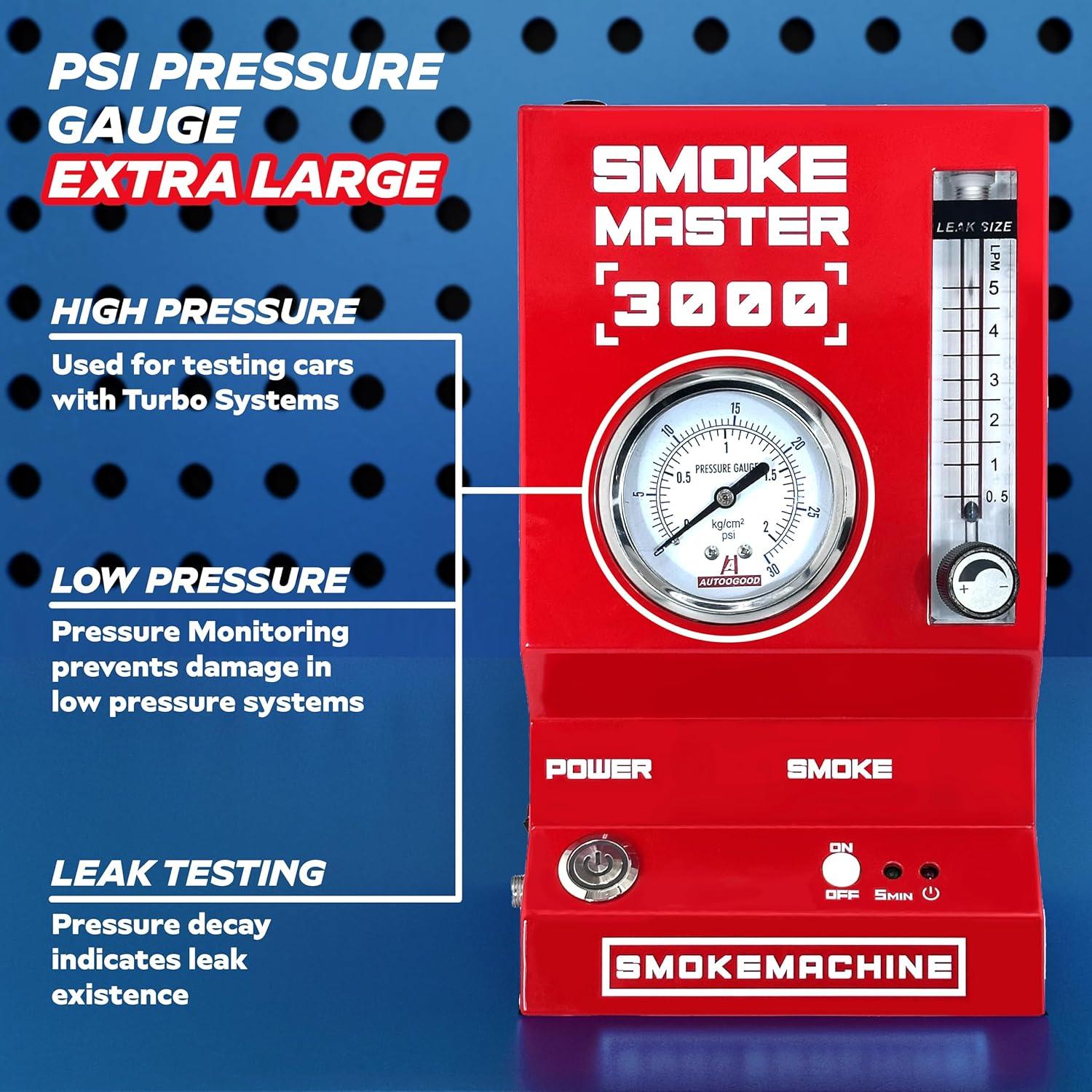 Máquina de Humo AutoLine Pro 3000 con Compresor 3,18 kg