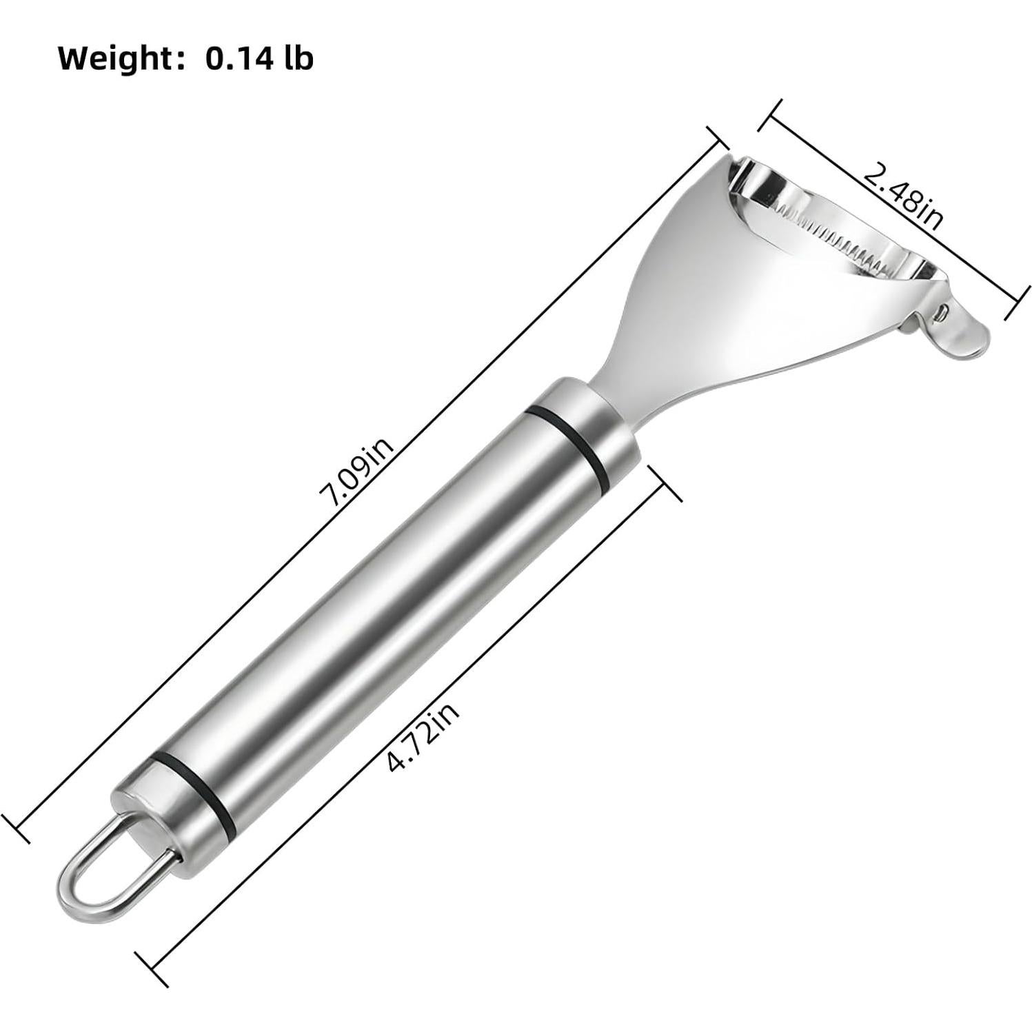 Juego de Peladores de Maíz Acero Inoxidable BCMON 2 Piezas