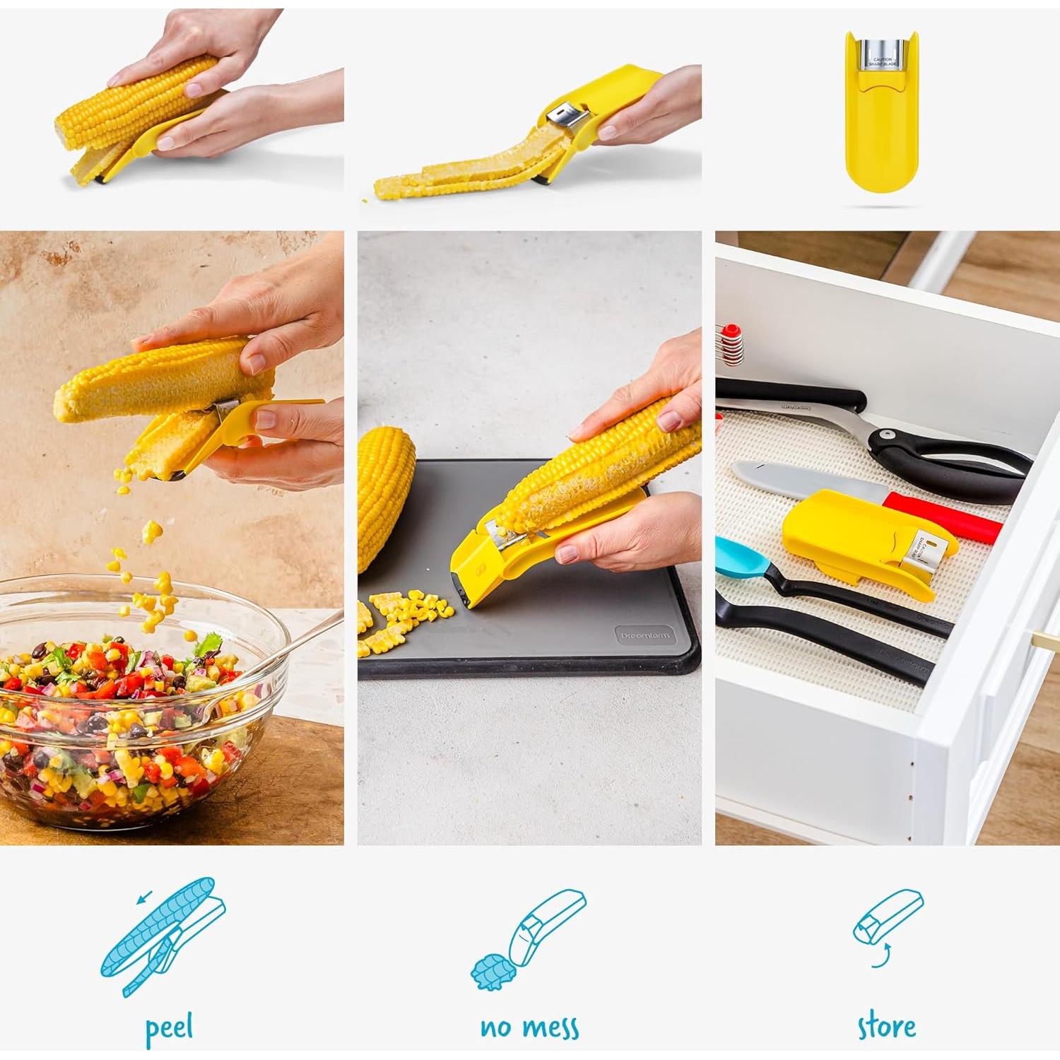 Desgranador de Maíz Dreamfarm Corpeel Amarillo Manual