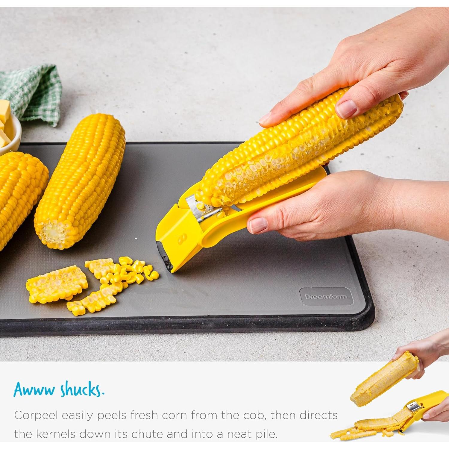 Desgranador de Maíz Dreamfarm Corpeel Amarillo Manual
