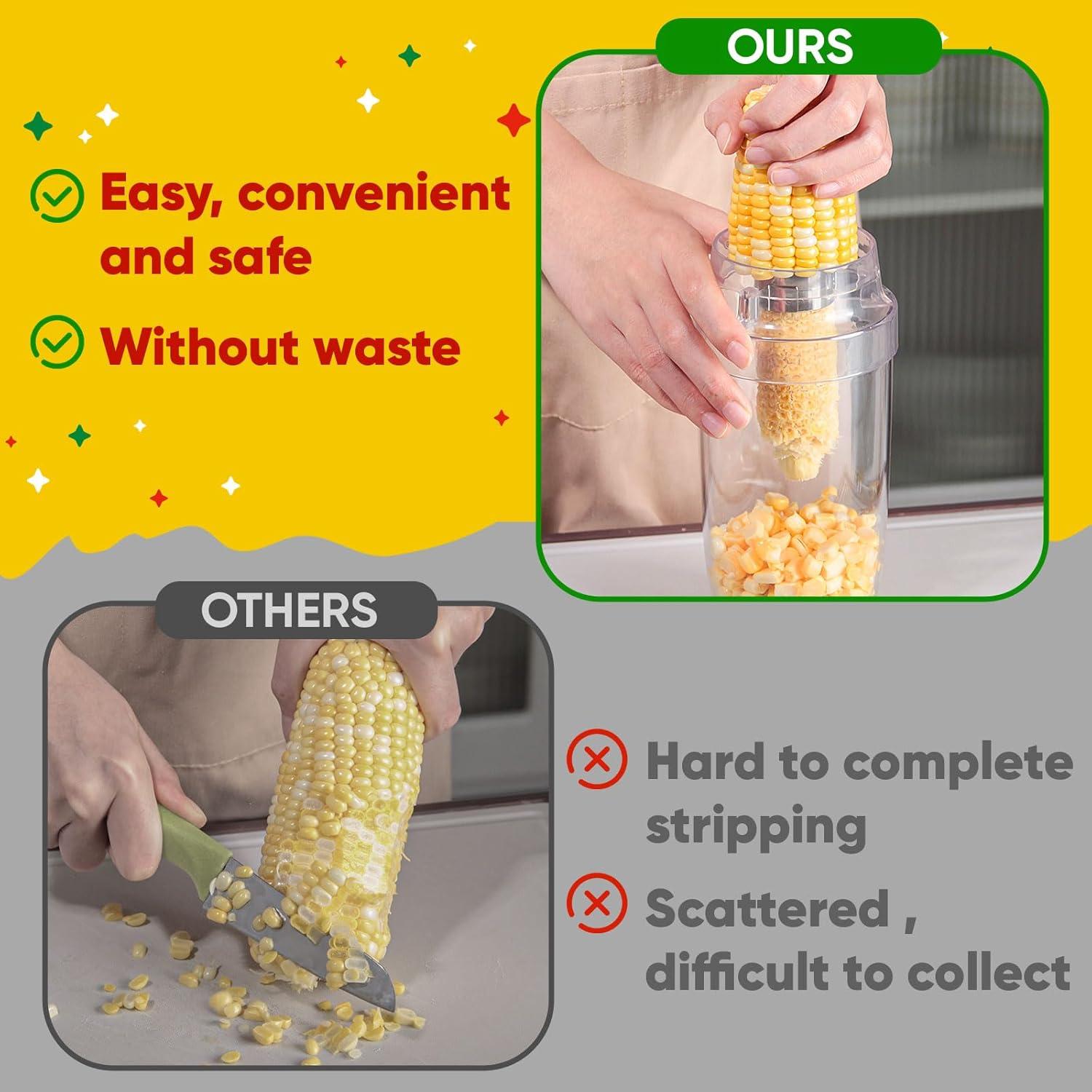 Pelador y Desgranador de Maíz Newness Acero Inoxidable 218g