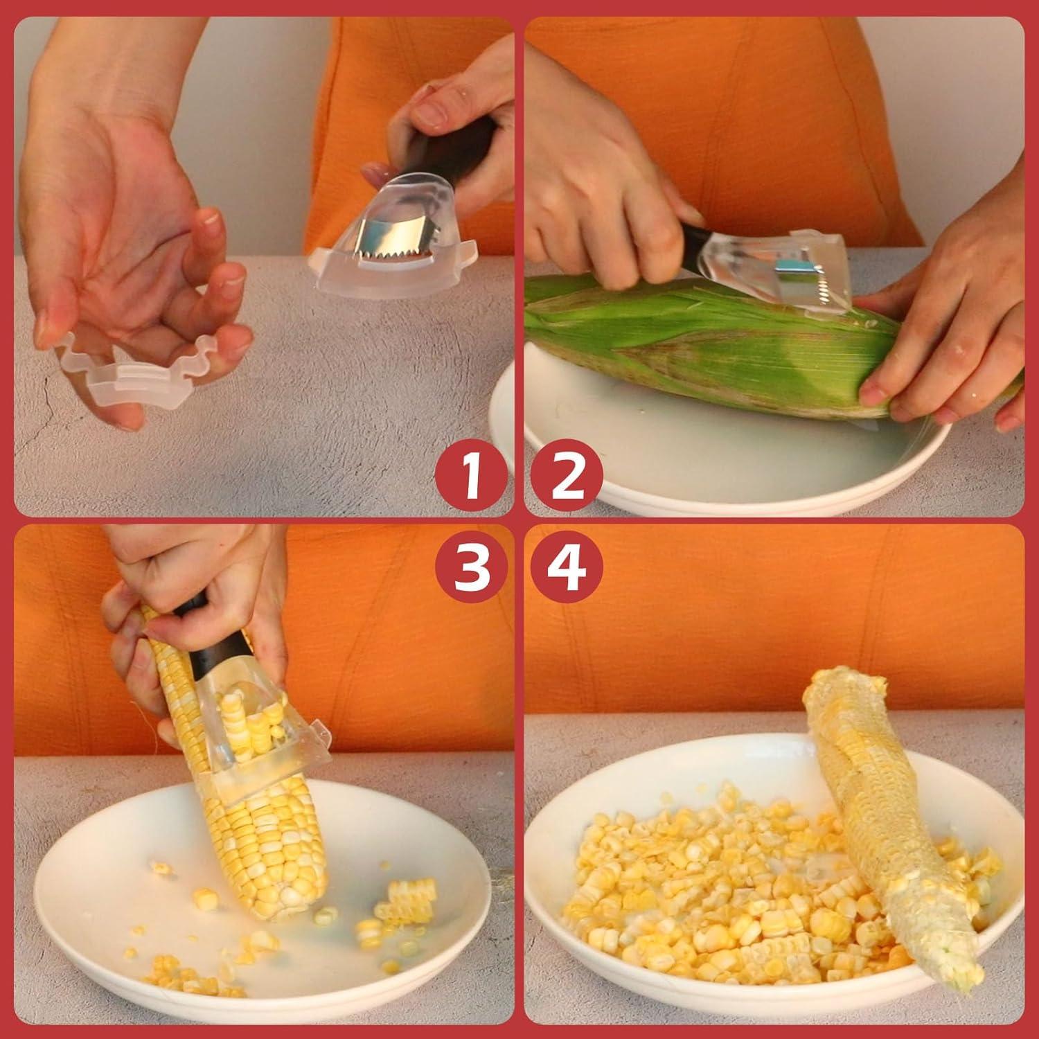 Cortador de Granos de Maíz ReneeChef 1114 Ergonómico