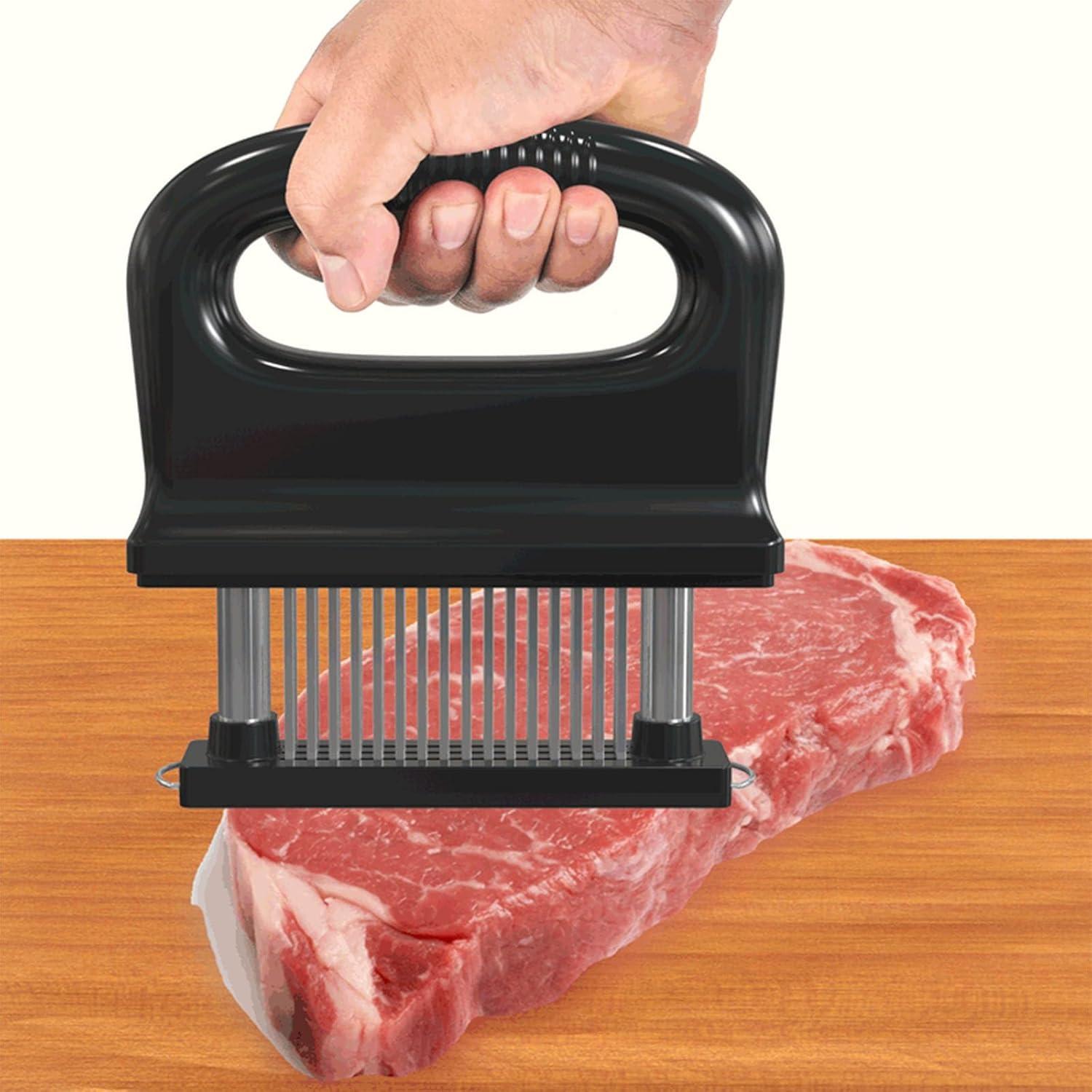 Ablandador de Carne HRZLITAY 48 Cuchillas Acero Inoxidable