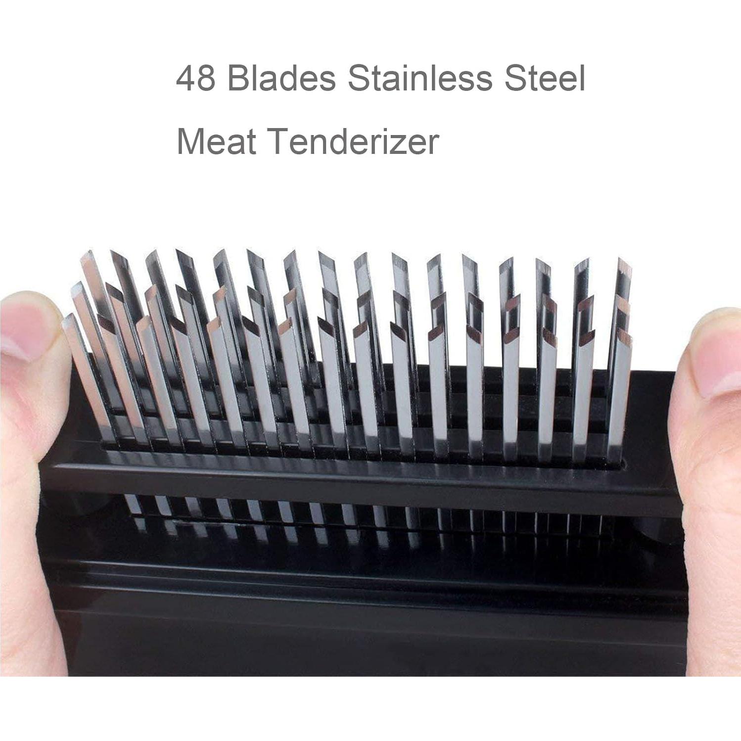 Ablandador de Carne HRZLITAY 48 Cuchillas Acero Inoxidable