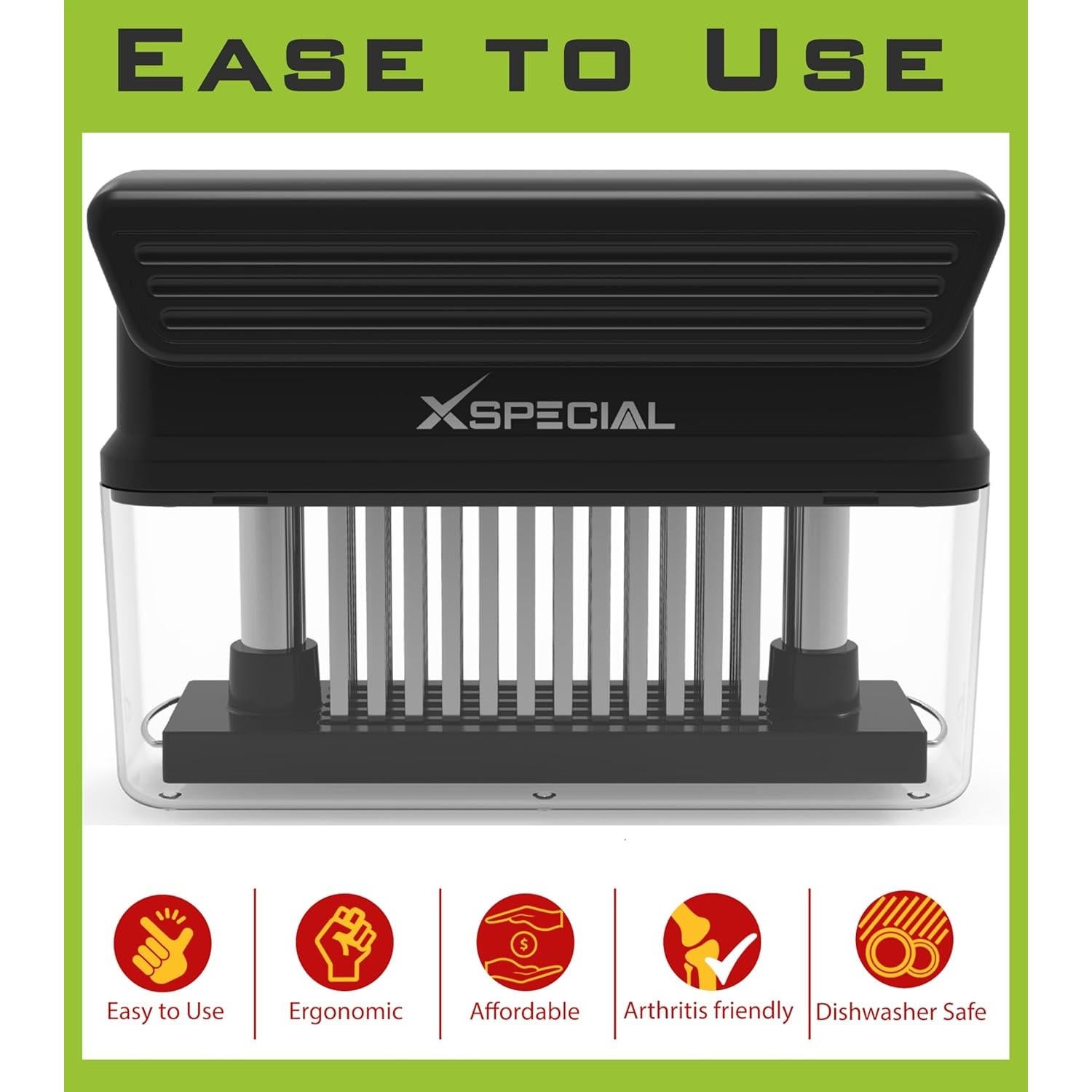 Ablandador de Carne Bold XL 60 Cuchillas Acero Inoxidable