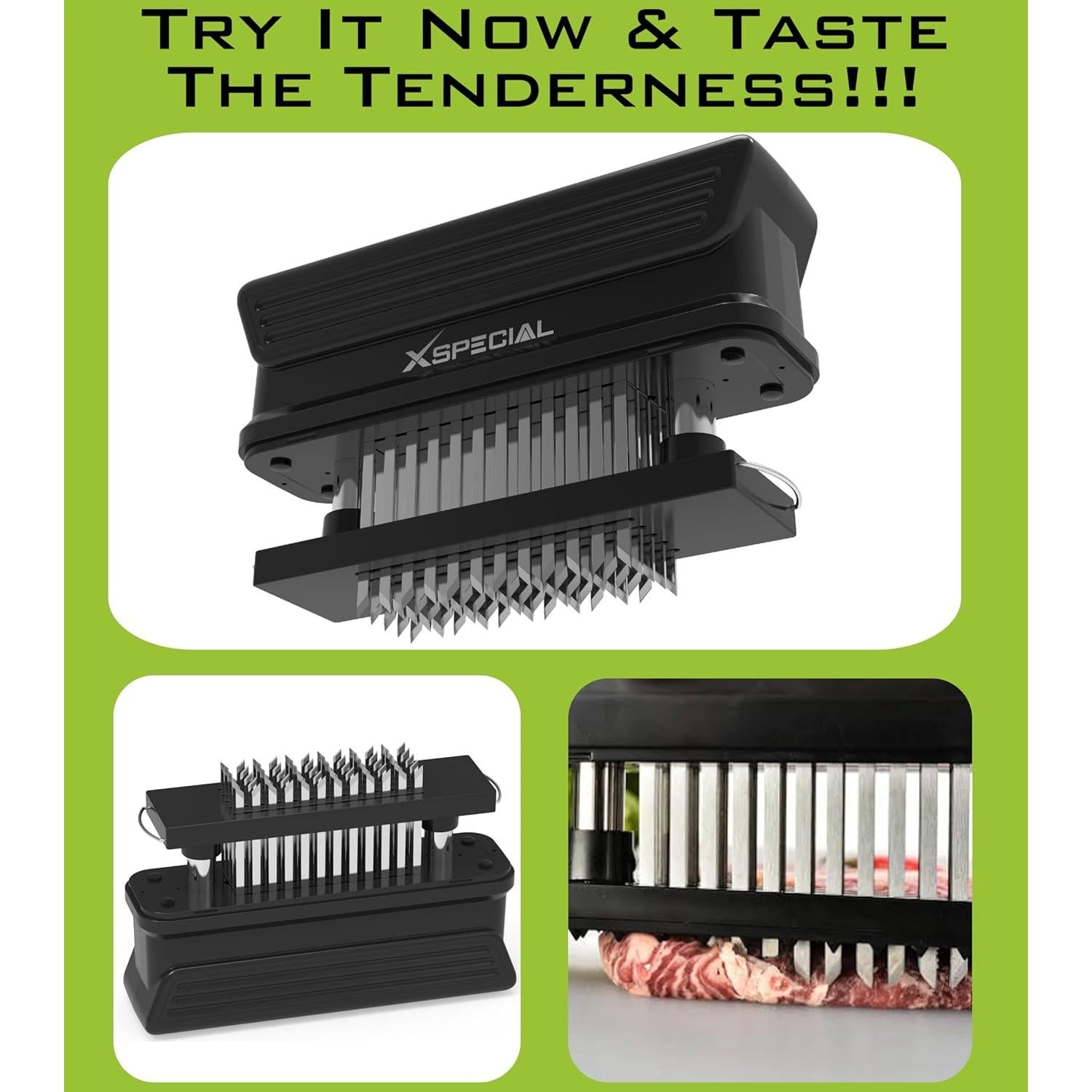 Ablandador de Carne Bold XL 60 Cuchillas Acero Inoxidable