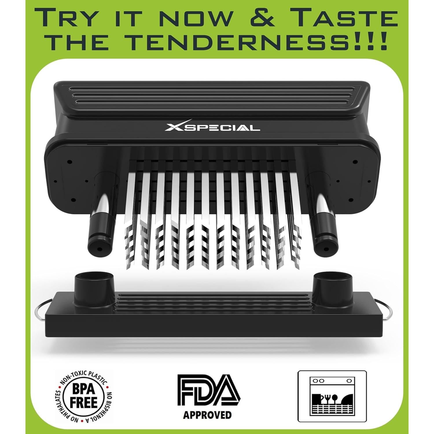 Ablandador de Carne Bold XL 60 Cuchillas Acero Inoxidable