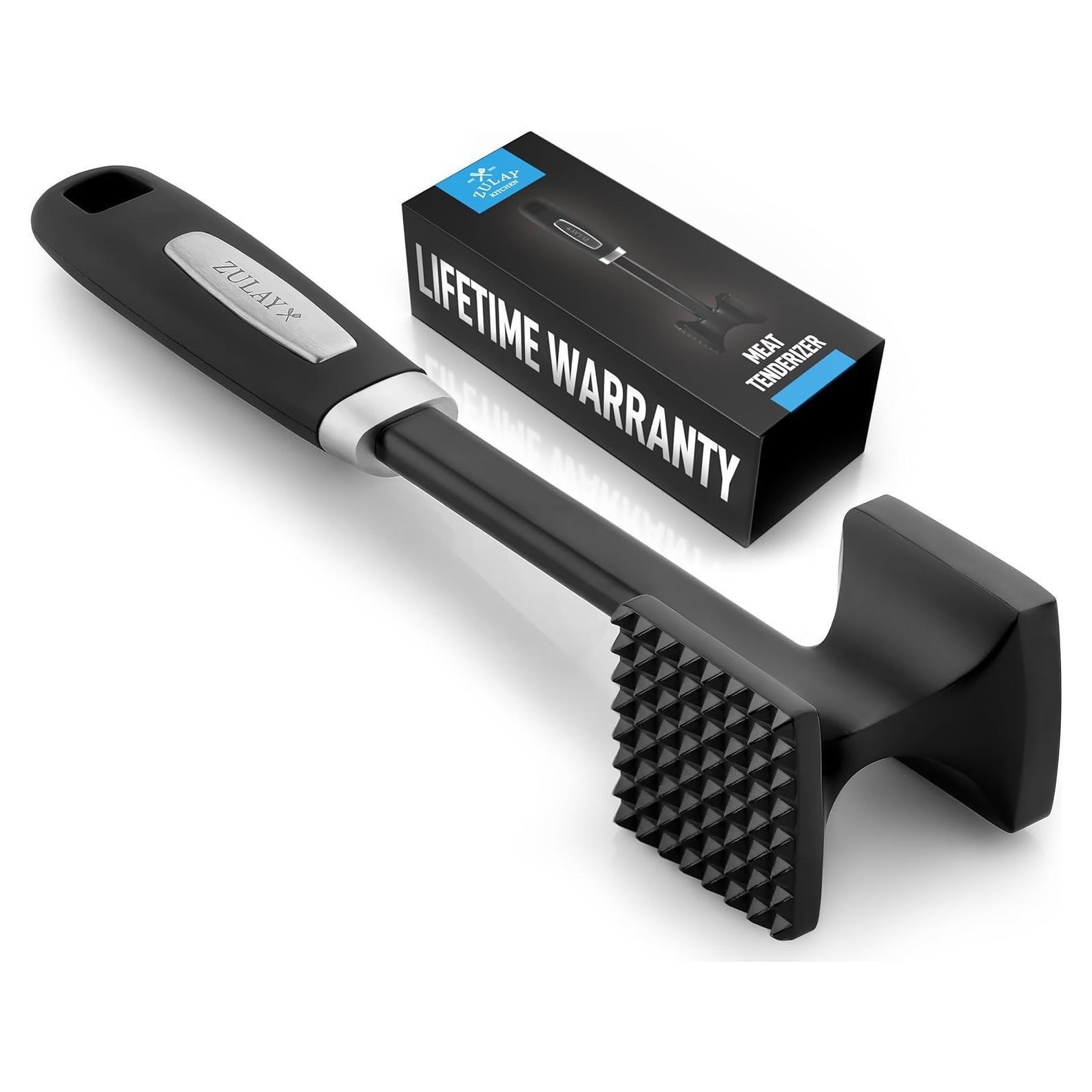 Martillo Aplanador de Carne Zulay 25,4 cm Doble Cara Antideslizante