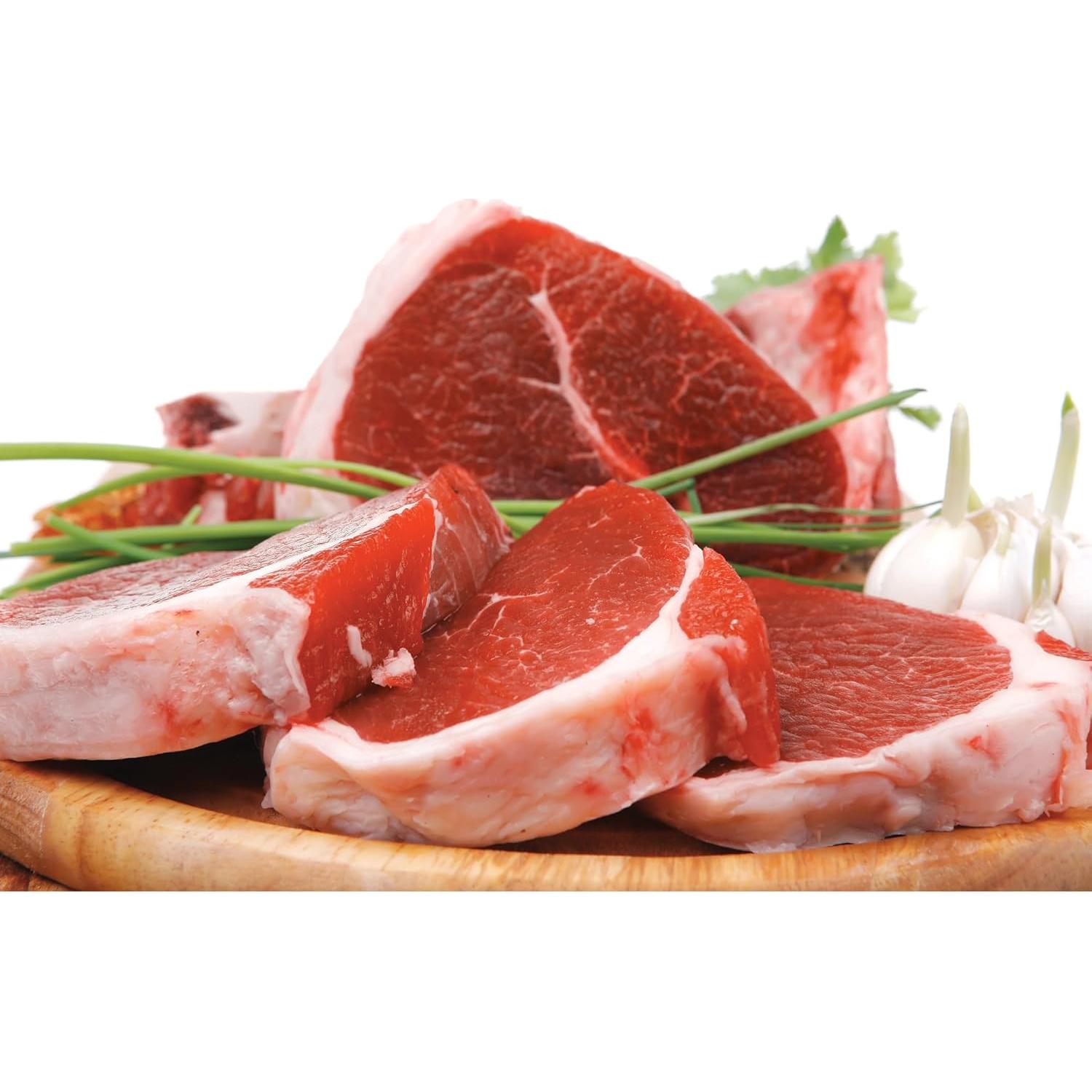 Aplanador de Carne Doble HIC Kitchen 835g Acero Inoxidable